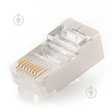 Коннектор Cablexpert LUG6SP/50, 8P8C, CAT-6, FTP (50 шт.) - фото 1
