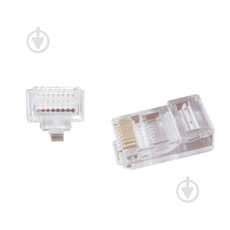 Коннектор Cablexpert LC-PTU-01/10, со сквозными отверстиями 8P8C, CAT-5e, UTP - фото 2