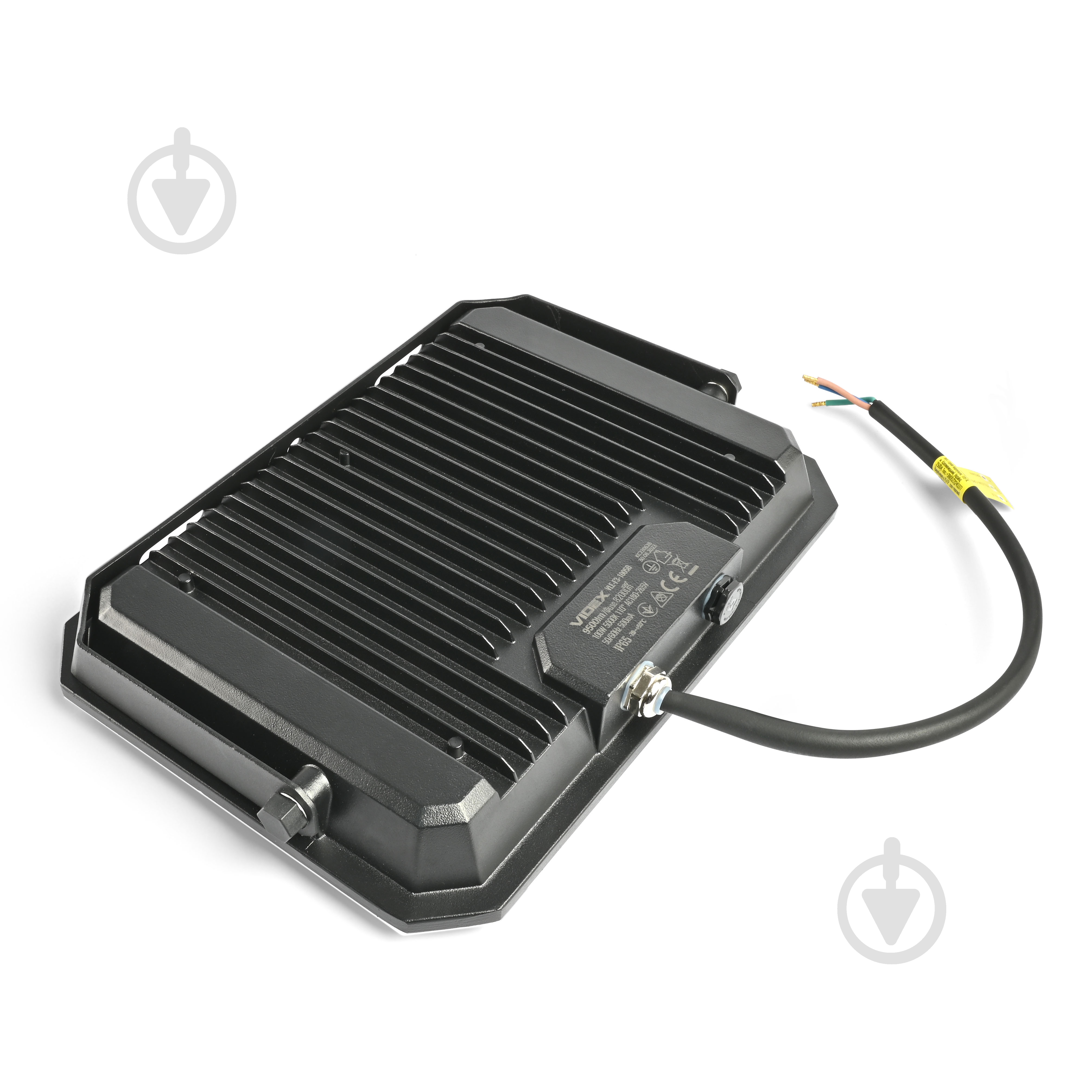 Прожектор світлодіодний Videx 5000K 100 Вт IP65 чорний 27716 - фото 3 Прожектор світлодіодний Videx 5000K 100 Вт IP65 чорний 27716 - фото 3