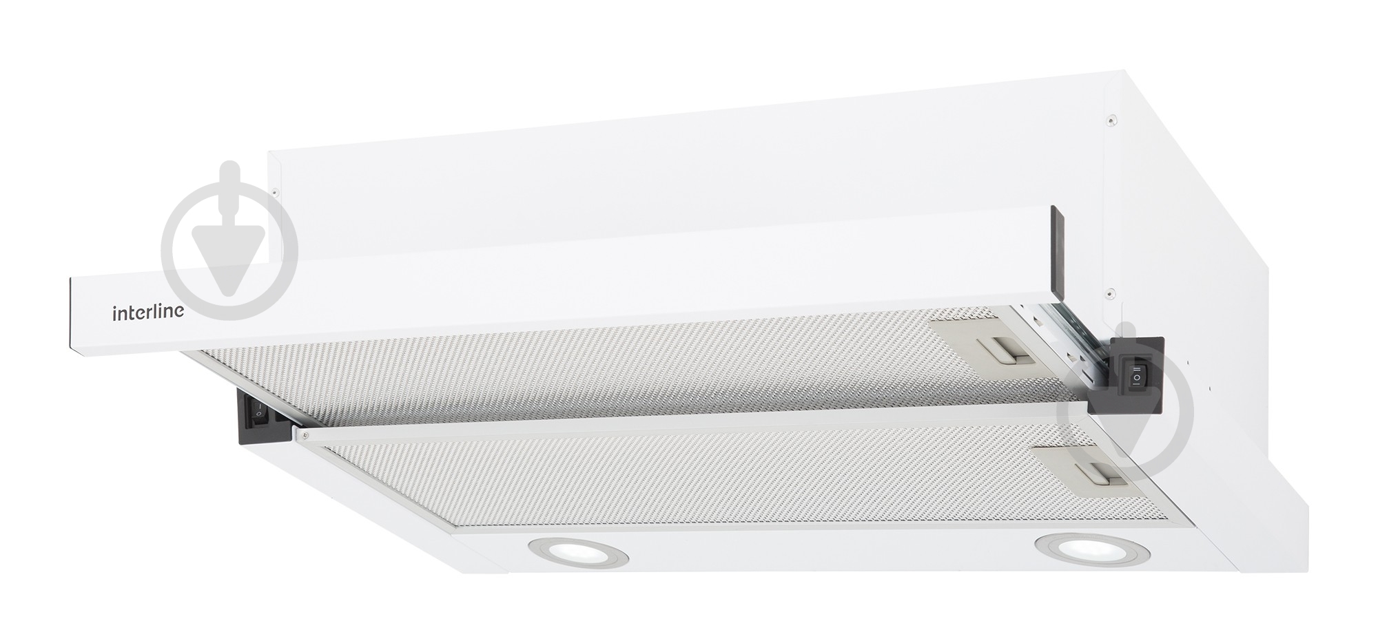 ВИТРИНА! Вытяжка Interline SLIM WH A/60/2/T - фото 3