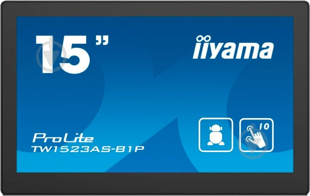 Монитор Iiyama ProLite 15,6" (TW1523AS-B1P) - фото 1 Монитор Iiyama ProLite 15,6" (TW1523AS-B1P) - фото 1