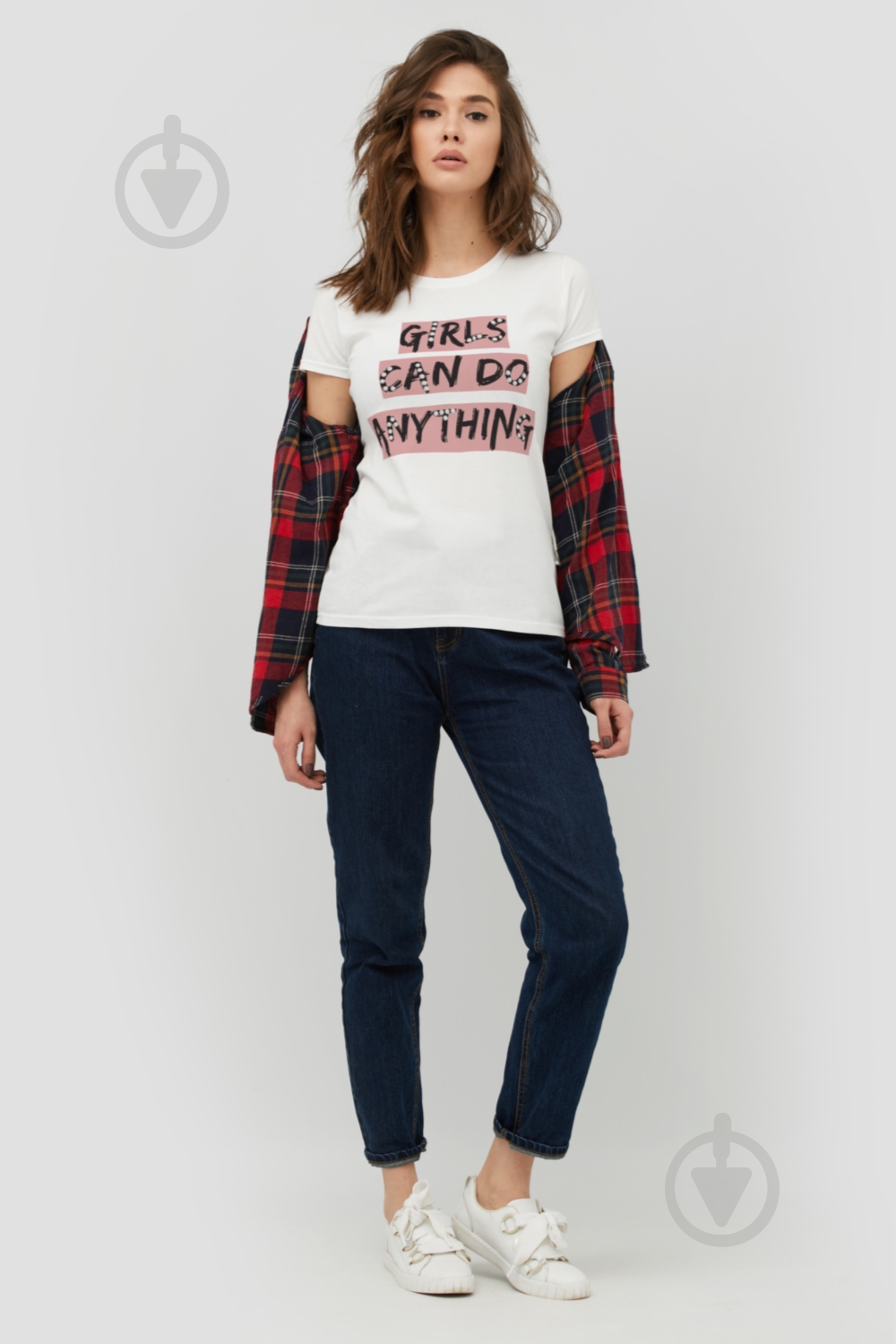 Футболка YAPPI Basic WW1015 р.M белый - фото 2