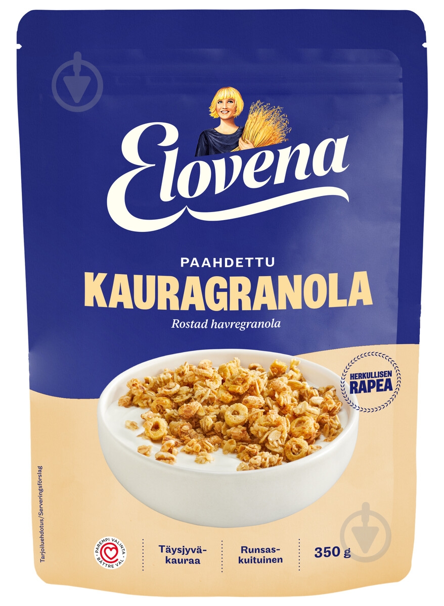 Гранола Elovena жареная 350 г - фото 1