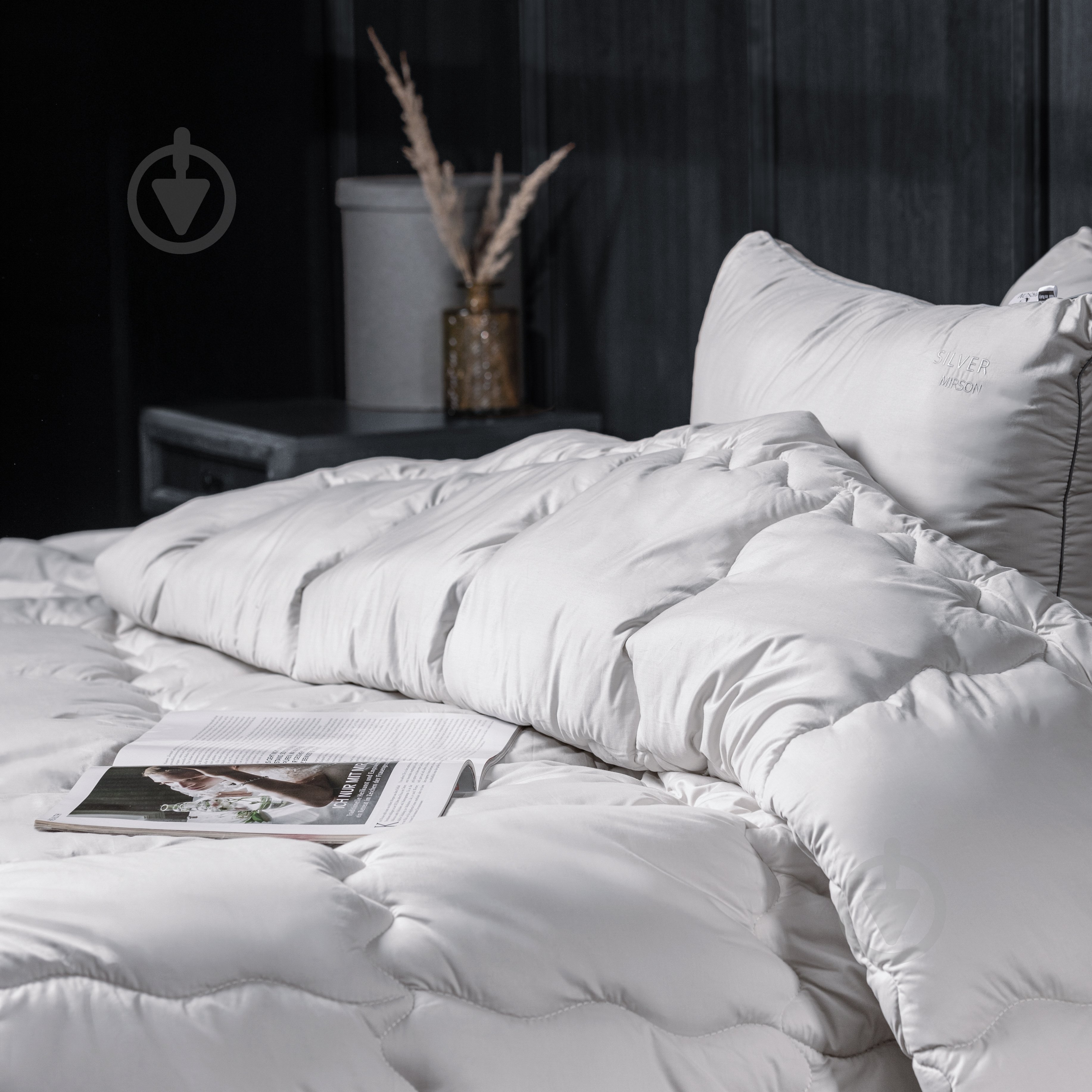 Одеяло антиаллергенное №1000 Silver Cloud Tencel (MODAL) демисезон 155x215 см MirSon серебряный - фото 4 Одеяло антиаллергенное №1000 Silver Cloud Tencel (MODAL) демисезон 155x215 см MirSon серебряный - фото 4