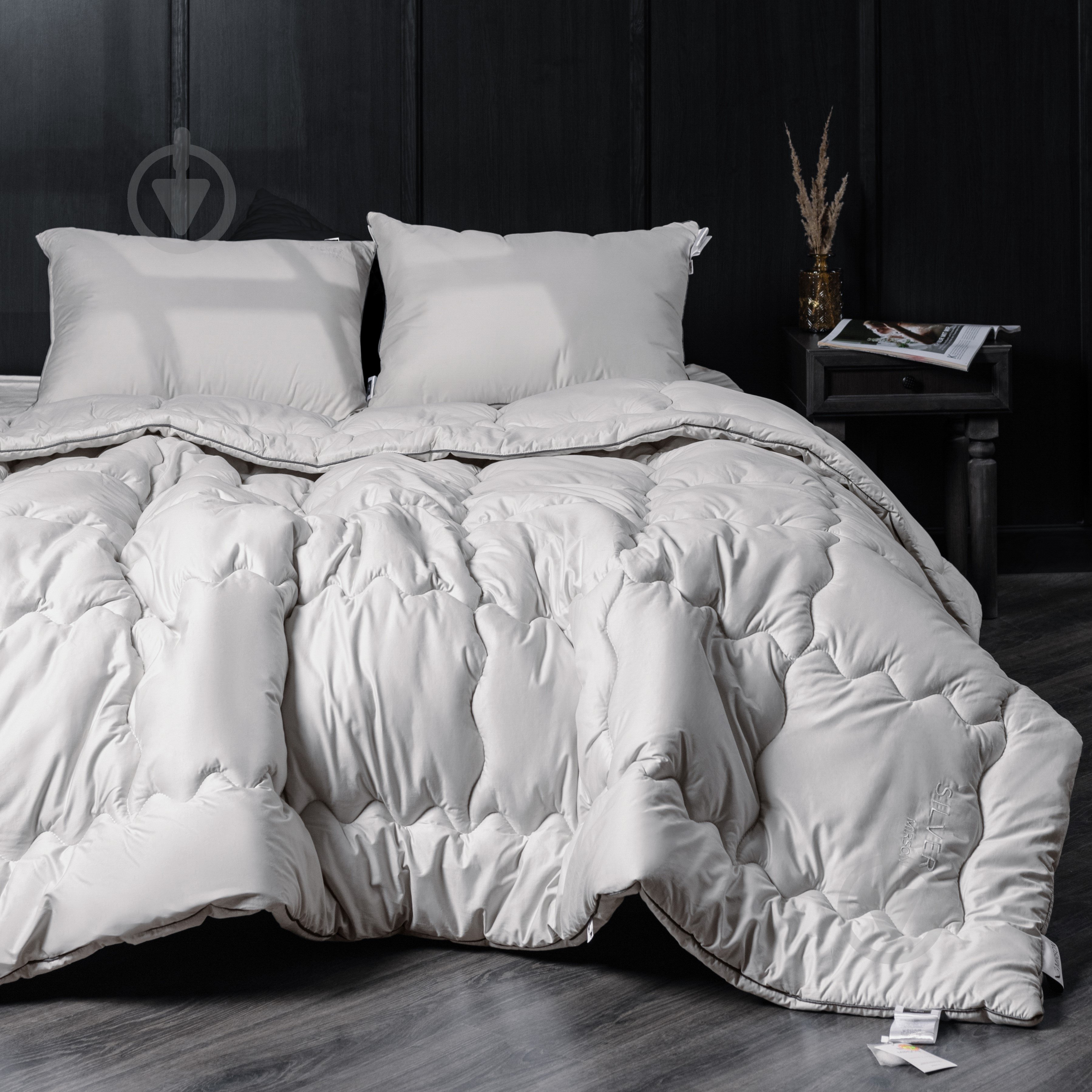 Одеяло антиаллергенное №1000 Silver Cloud Tencel (MODAL) демисезон 155x215 см MirSon серебряный - фото 5 Одеяло антиаллергенное №1000 Silver Cloud Tencel (MODAL) демисезон 155x215 см MirSon серебряный - фото 5