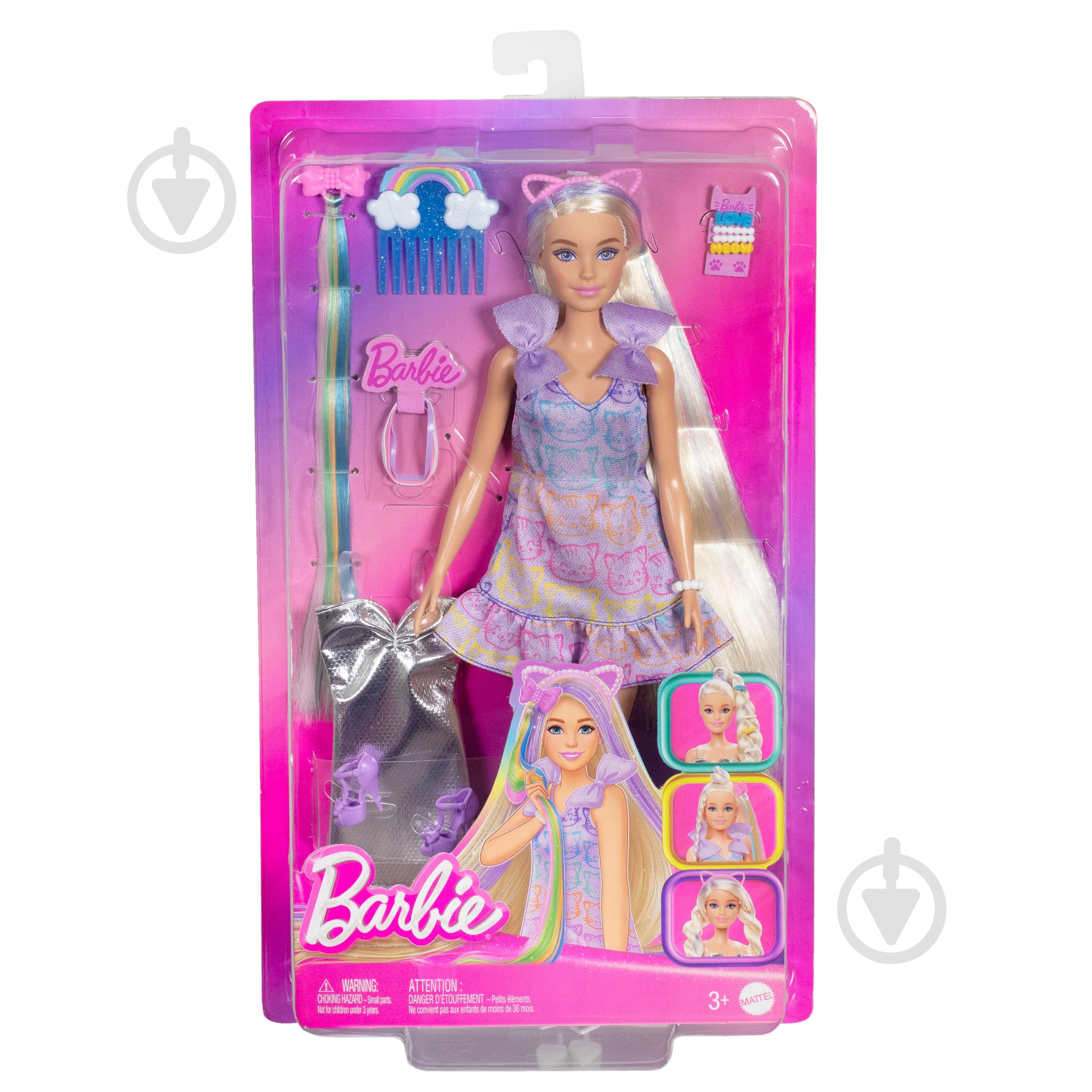 Кукольный набор Barbie "Модные причёски" JCT72 - фото 5