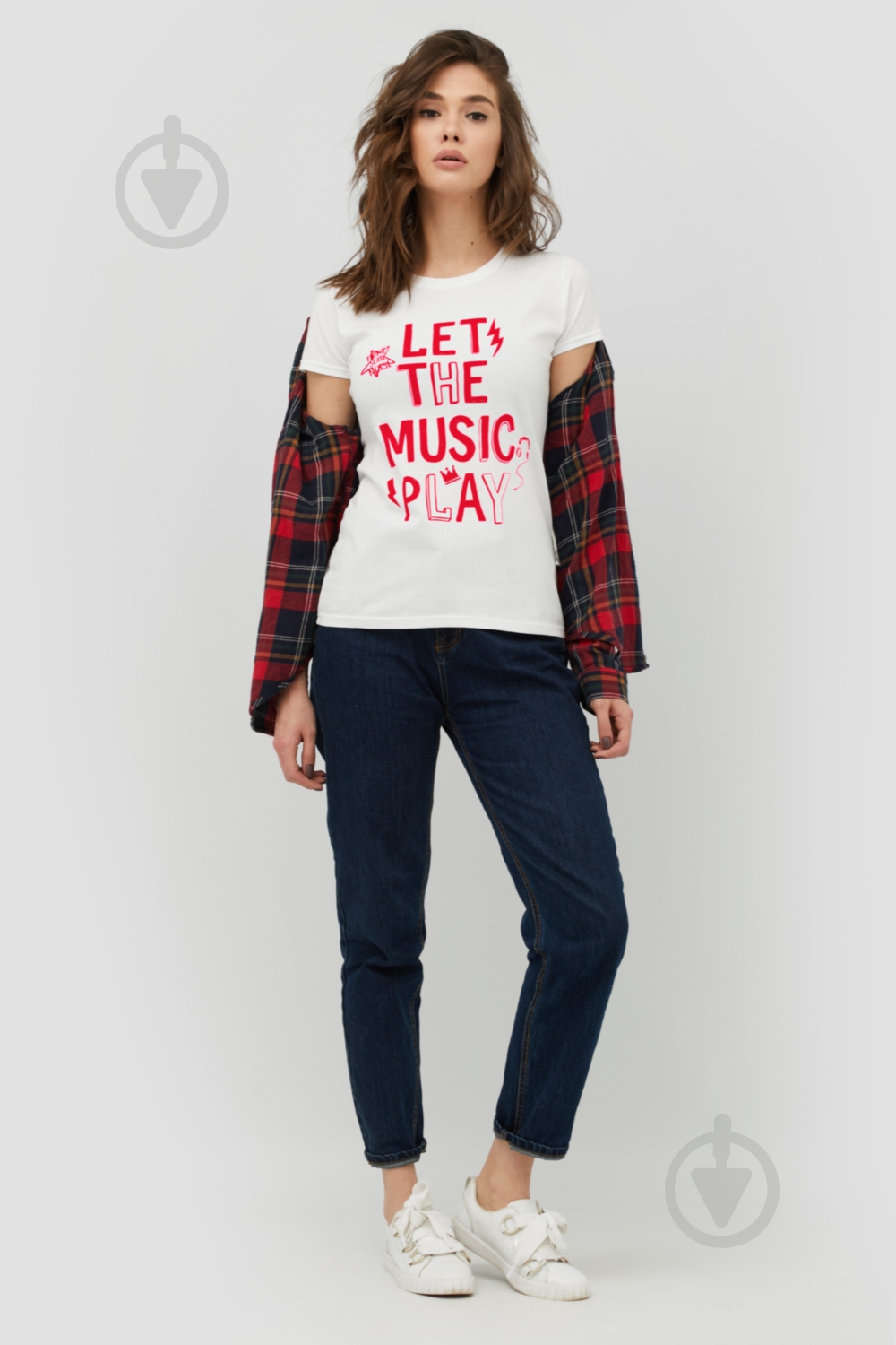 Футболка YAPPI Basic WW1022 р.S білий - фото 2