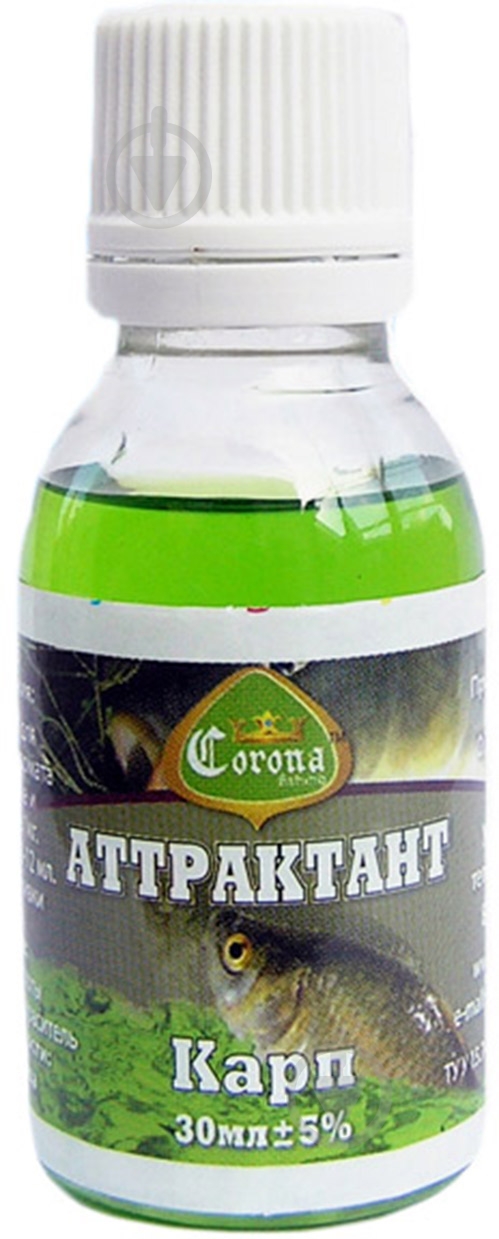 Аттрактант Corona Fishing карп 30 мл - фото 1