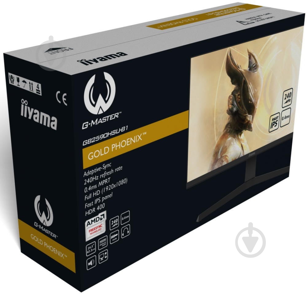 Монітор Iiyama G-Master 24,5" (GB2590HSU-B1) - фото 13