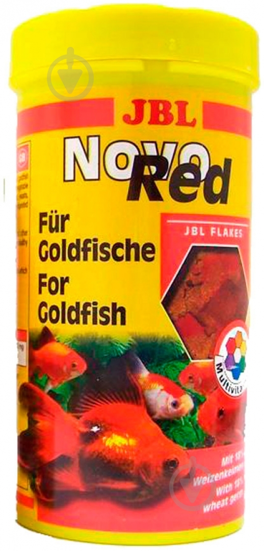 Корм JBL® Novo Red 1 л злаки - фото 1 Корм JBL® Novo Red 1 л злаки - фото 1