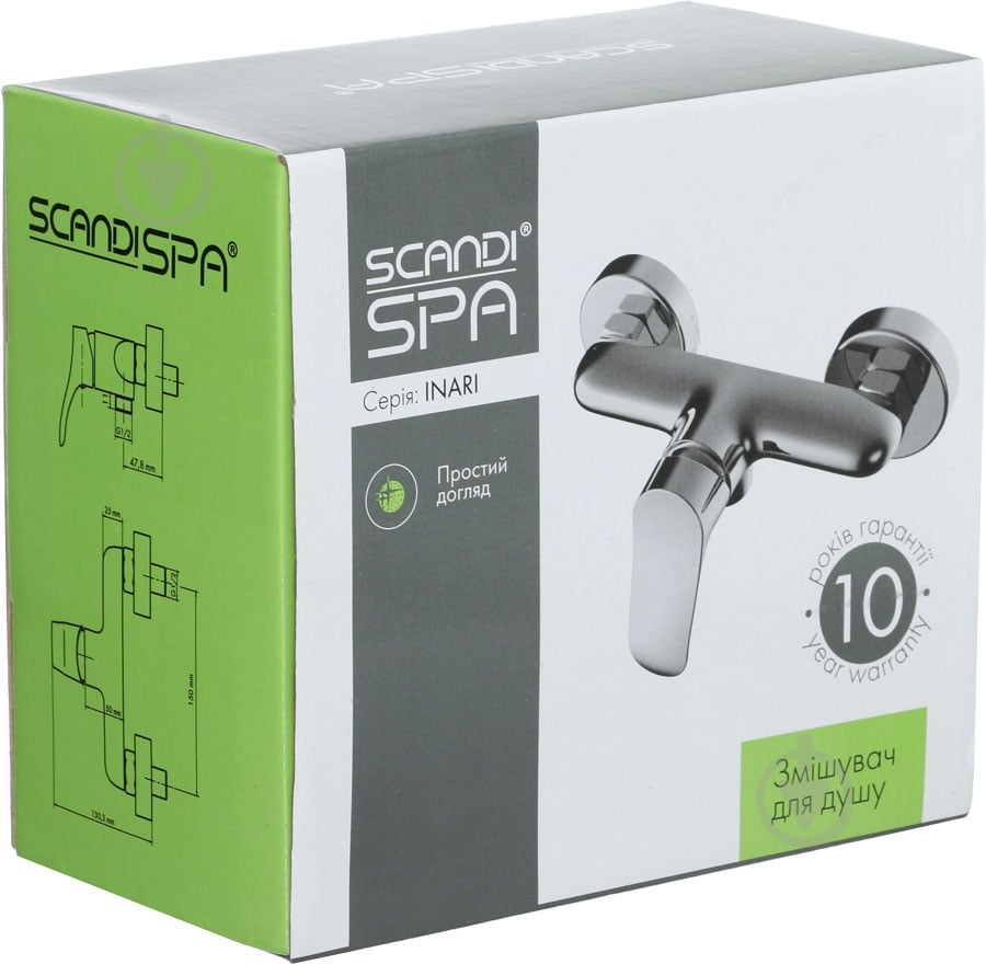 Смеситель для душа ScandiSPA Inari FF35320-4 - фото 2