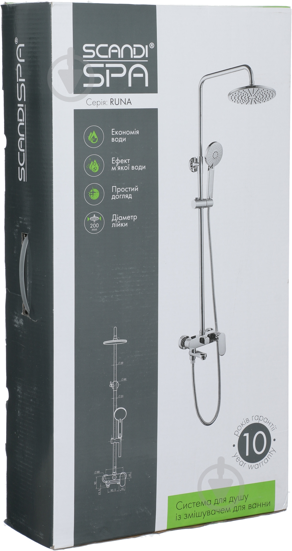 Душевая система ScandiSPA Runa FS2003 - фото 5 Душевая система ScandiSPA Runa FS2003 - фото 5