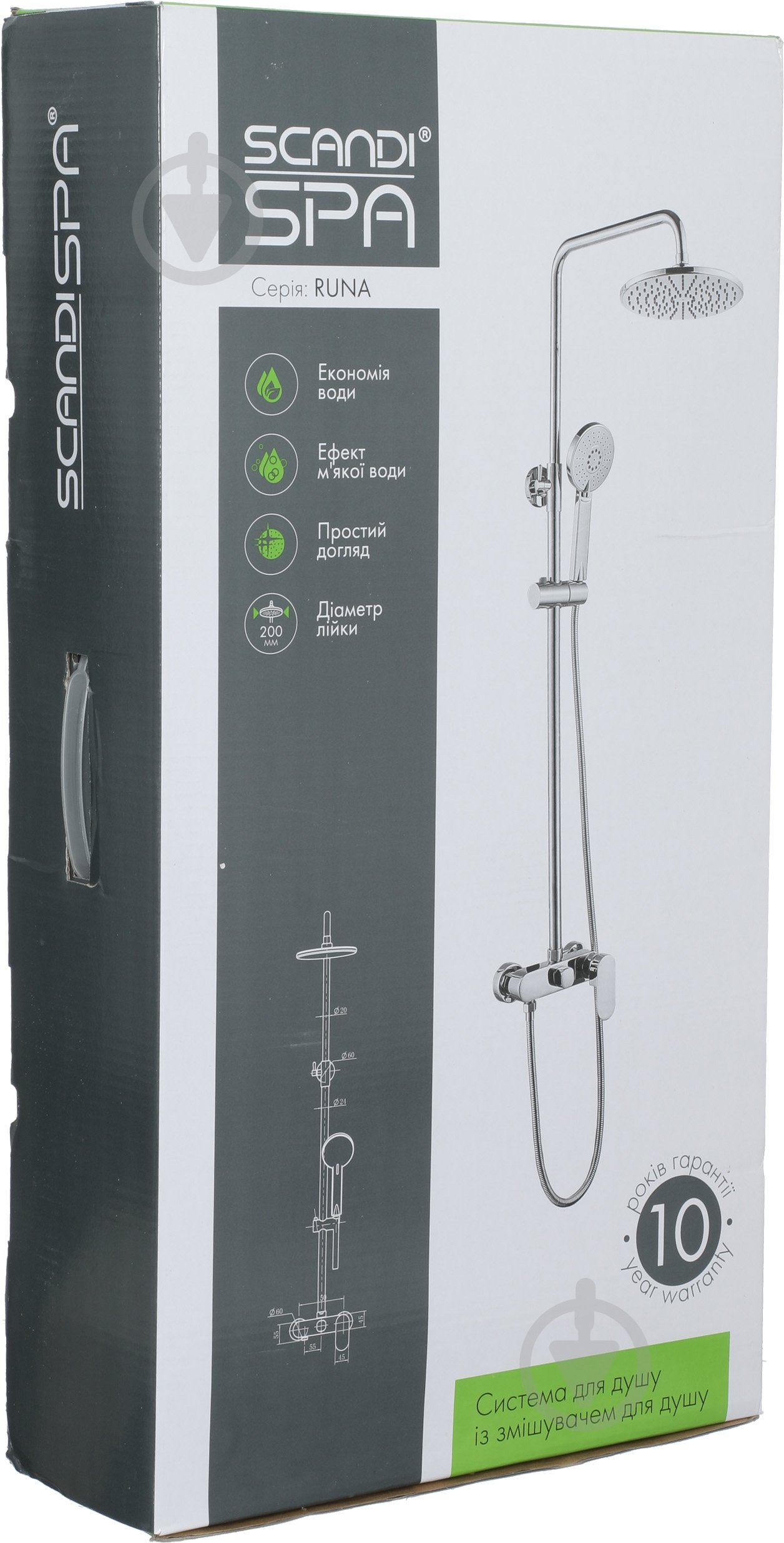 Душевая система ScandiSPA Runa FS2002 - фото 5