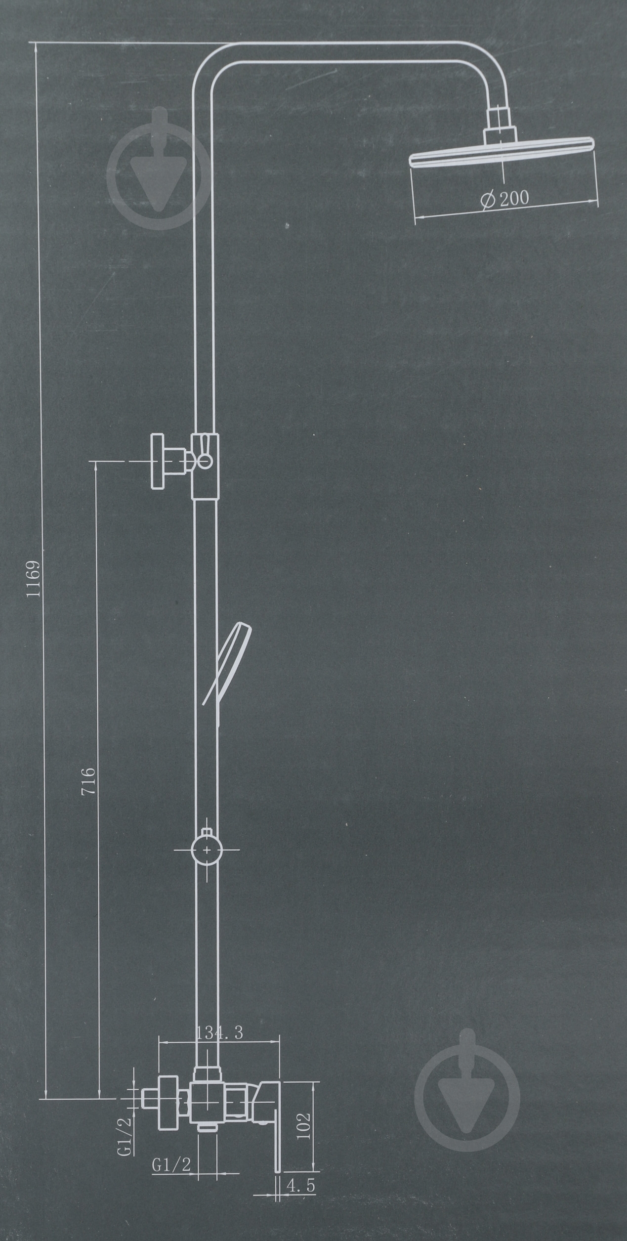 Душевая система ScandiSPA Runa FS2002 - фото 6