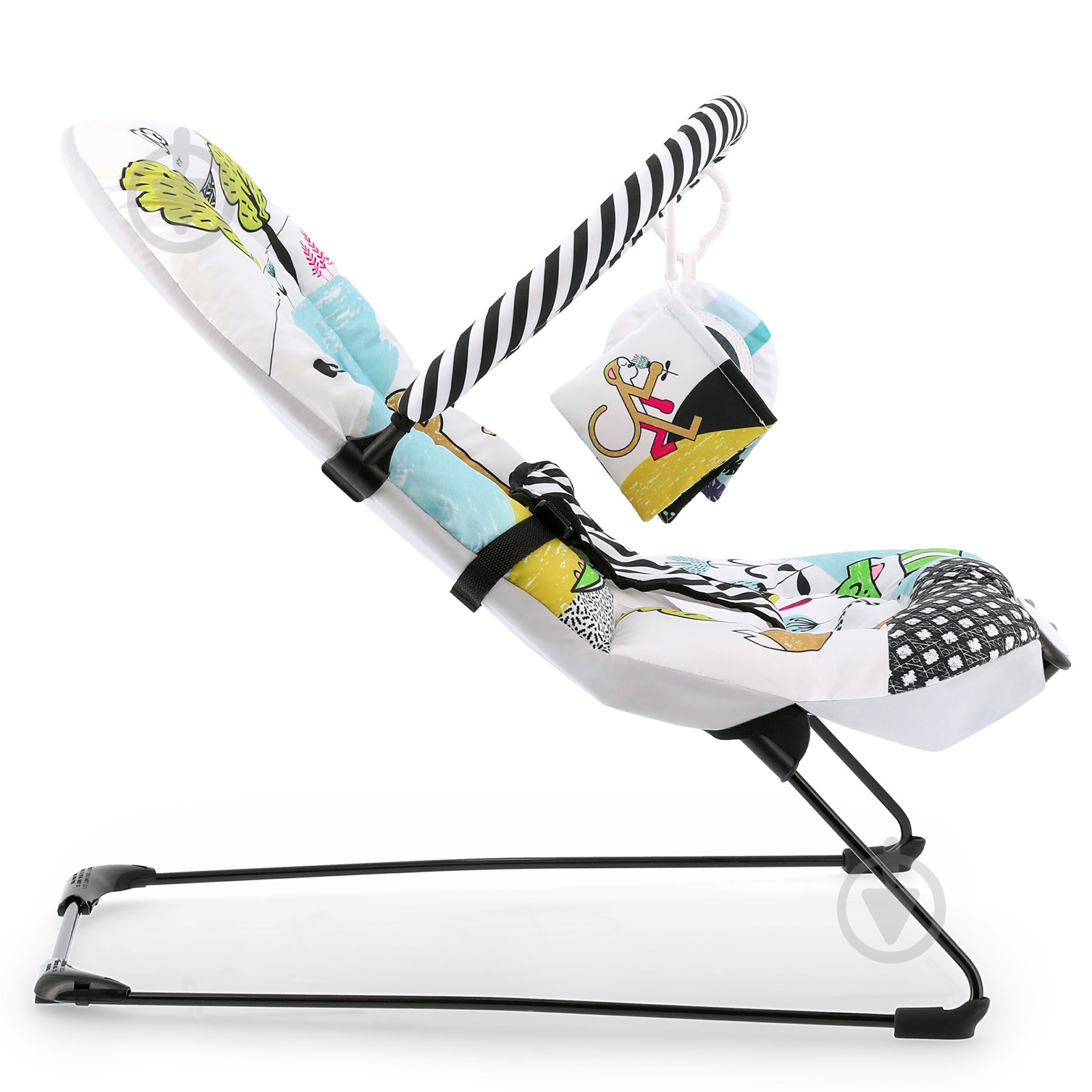 Шезлонг Kinderkraft качалка Smartfun KKLSMRTFUN0000 - фото 4
