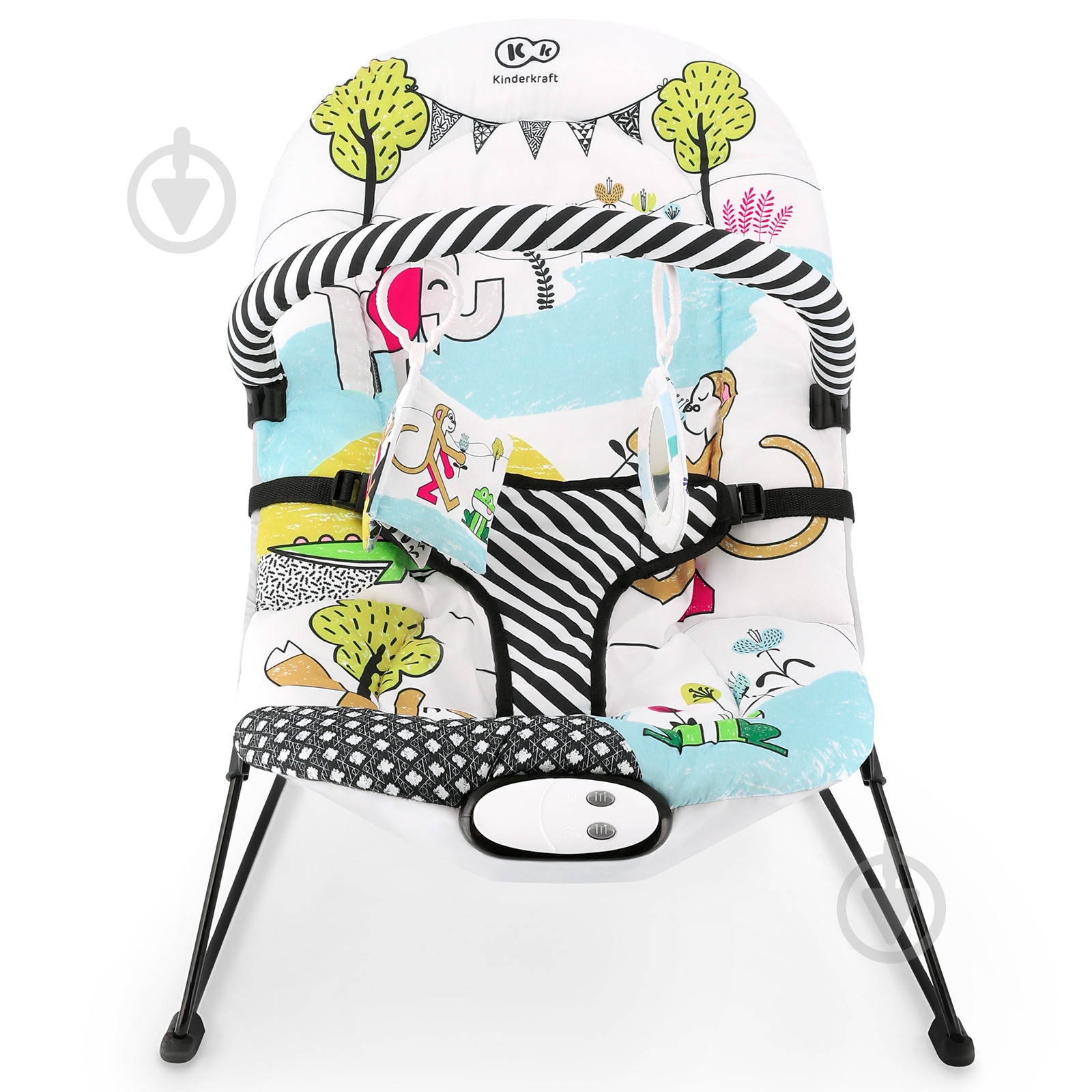 Шезлонг Kinderkraft качалка Smartfun KKLSMRTFUN0000 - фото 2