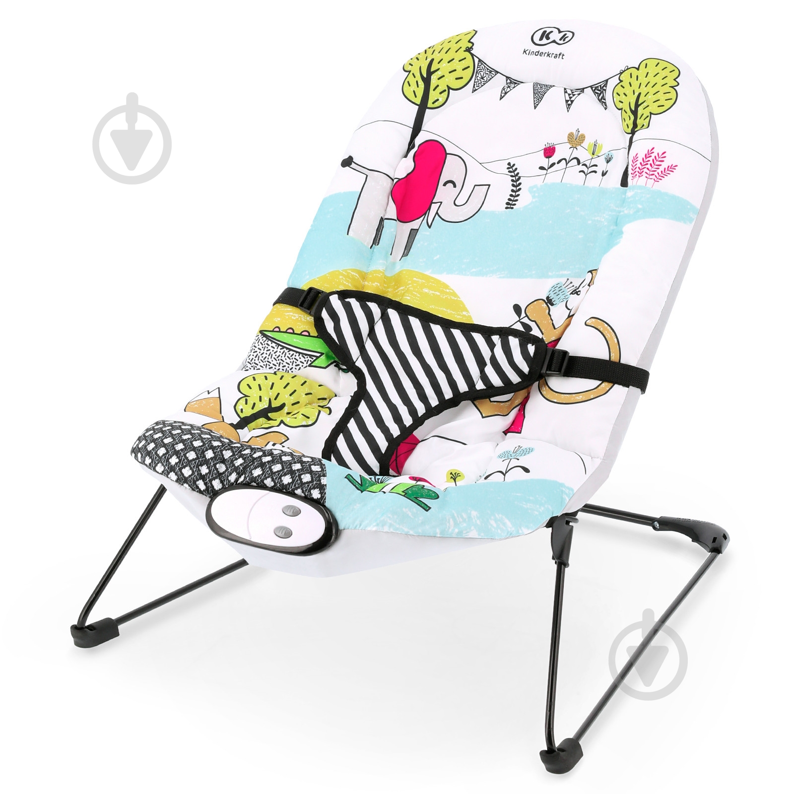 Шезлонг Kinderkraft качалка Smartfun KKLSMRTFUN0000 - фото 3