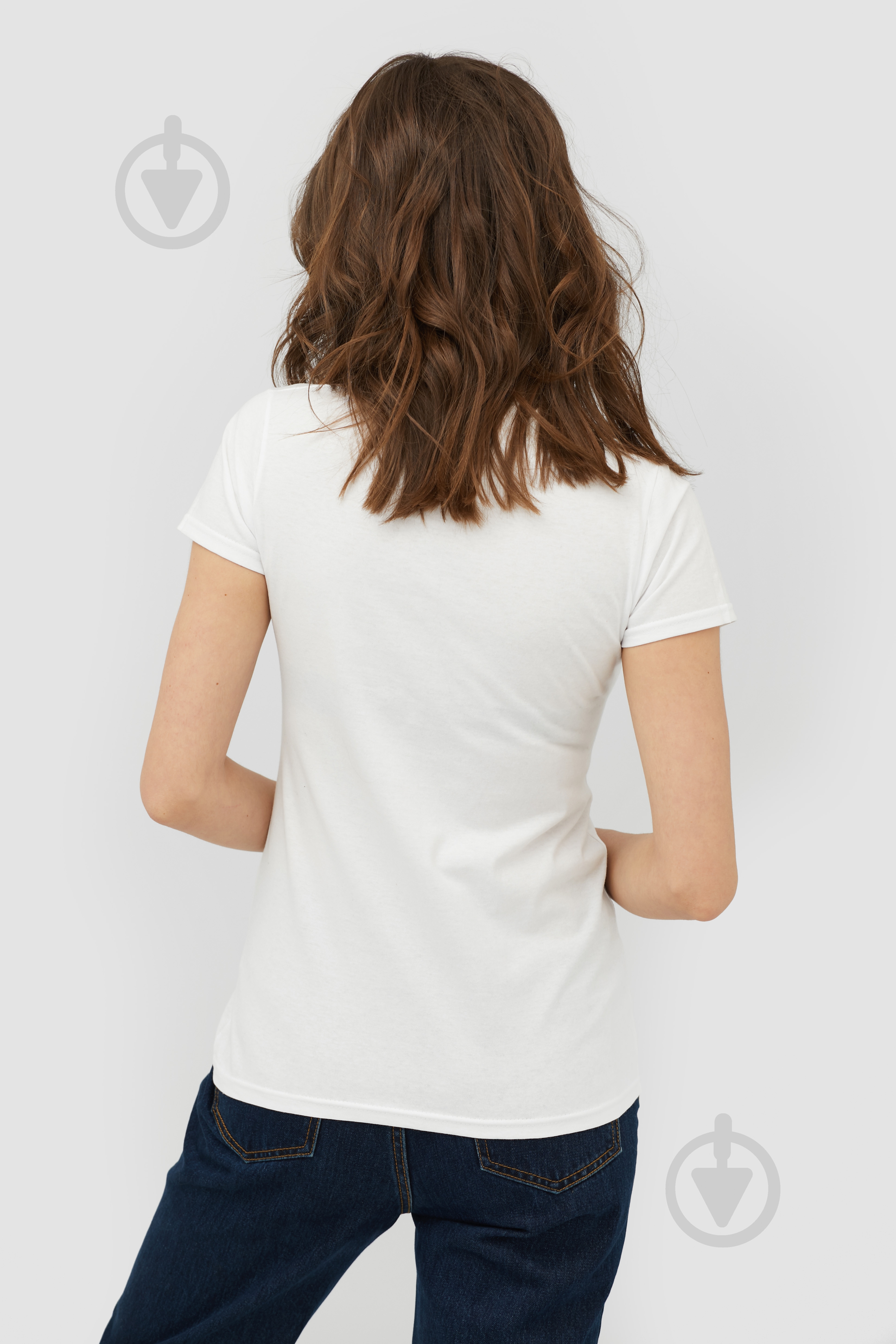 Футболка YAPPI Basic WW1012 р.M білий - фото 3