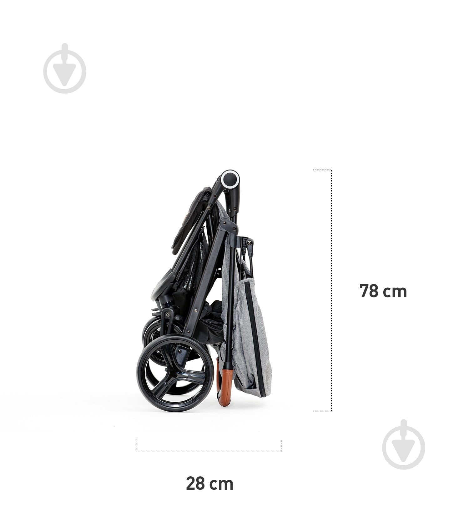 Коляска прогулочная Kinderkraft Grande KKWGRANBLK0000 - фото 6
