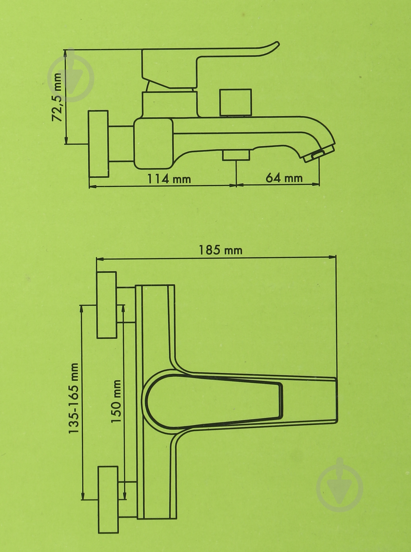 Змішувач для ванни ScandiSPA Narvik - фото 4