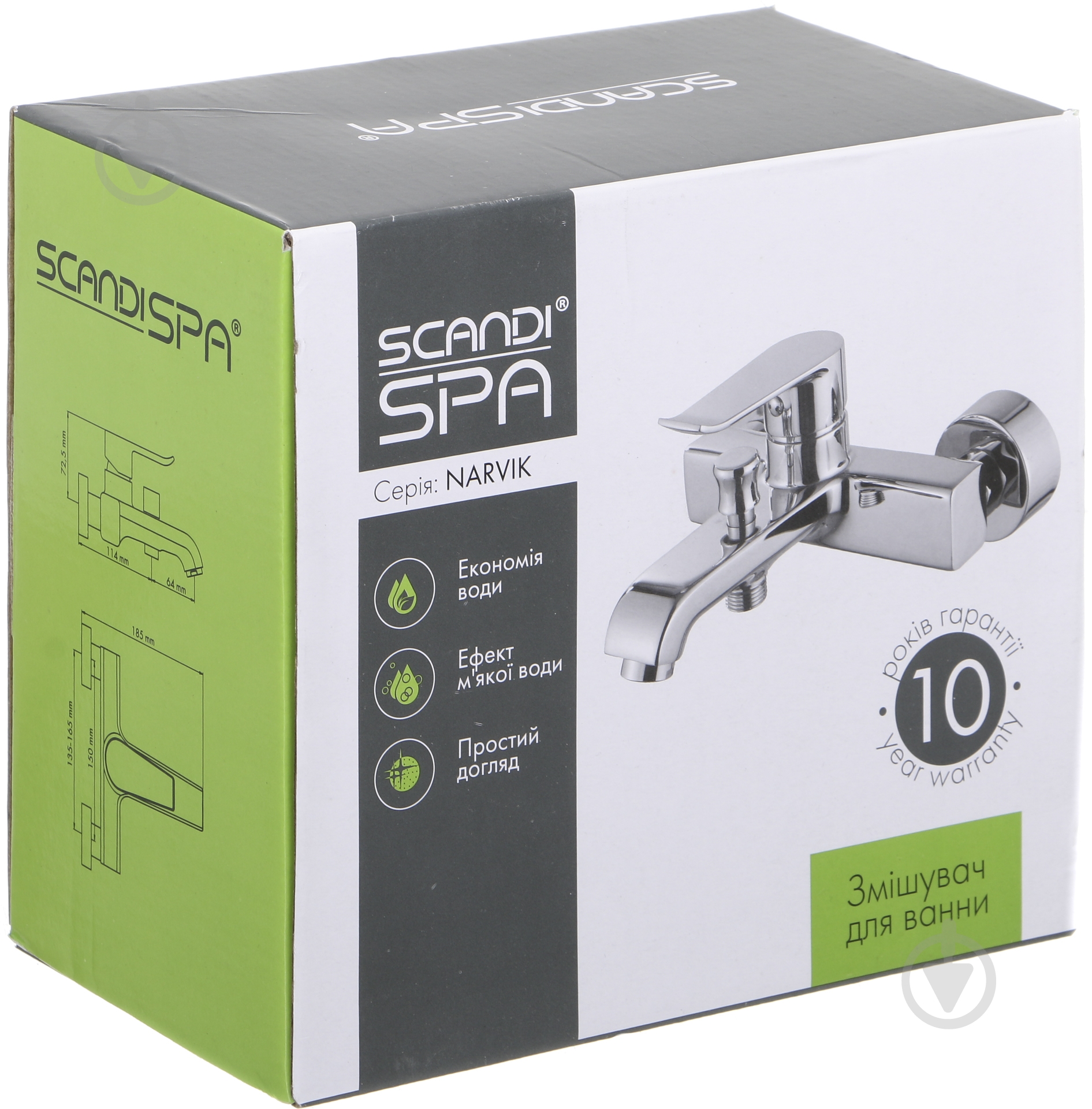 Змішувач для ванни ScandiSPA Narvik - фото 3