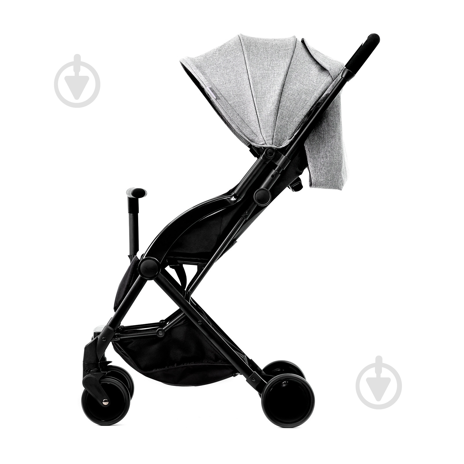 Коляска прогулочная Kinderkraft Pilot серая - фото 2 Коляска прогулочная Kinderkraft Pilot серая - фото 2