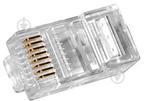 Конектор Patron UTP Cat.5е RJ 45/8P8C 40 шт (RJ-45-8P8C-40) - фото 1 Конектор Patron UTP Cat.5е RJ 45/8P8C 40 шт (RJ-45-8P8C-40) - фото 1