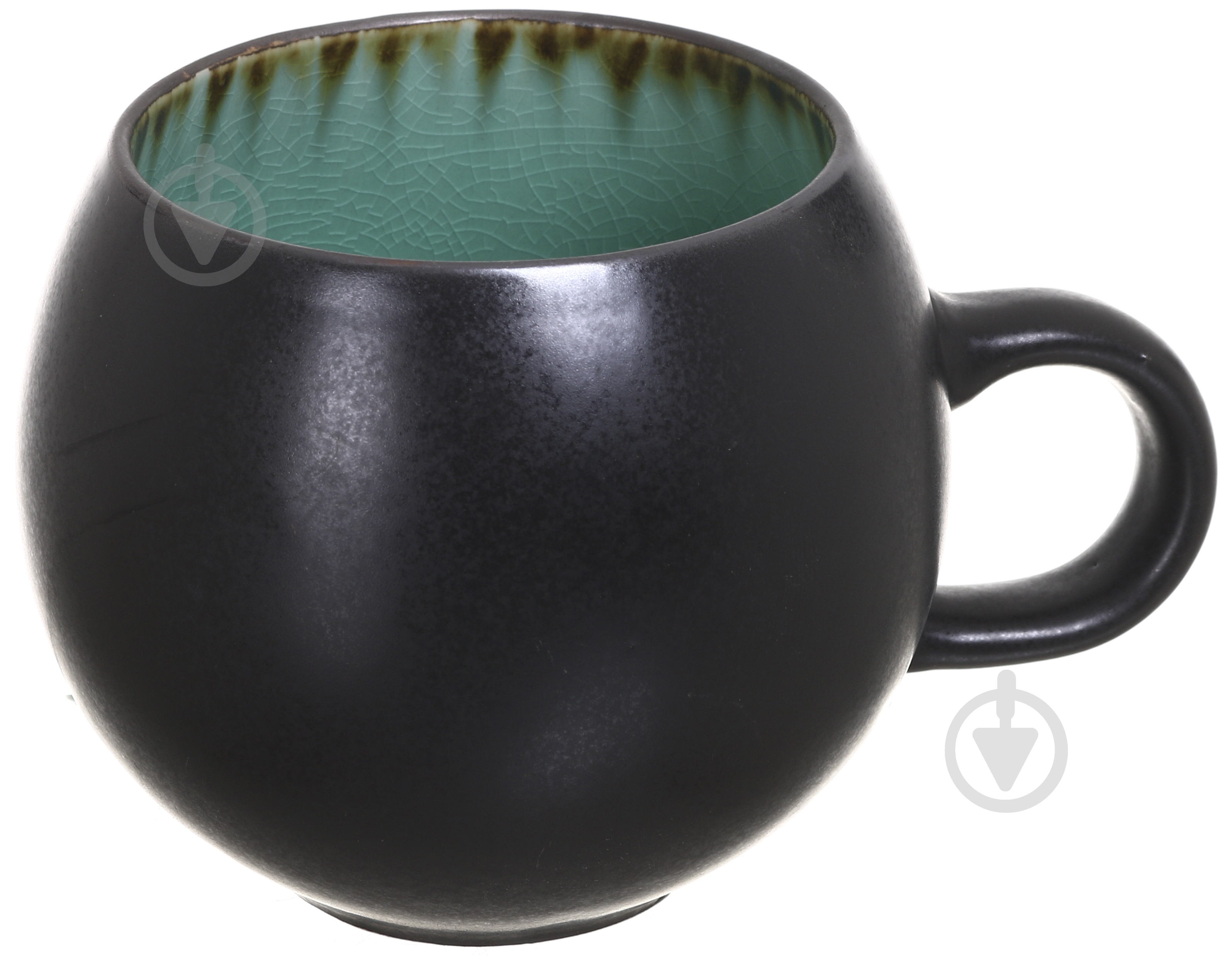 Чашка Bella Vita Glaze Green 460 мл 2 сорт - фото 1