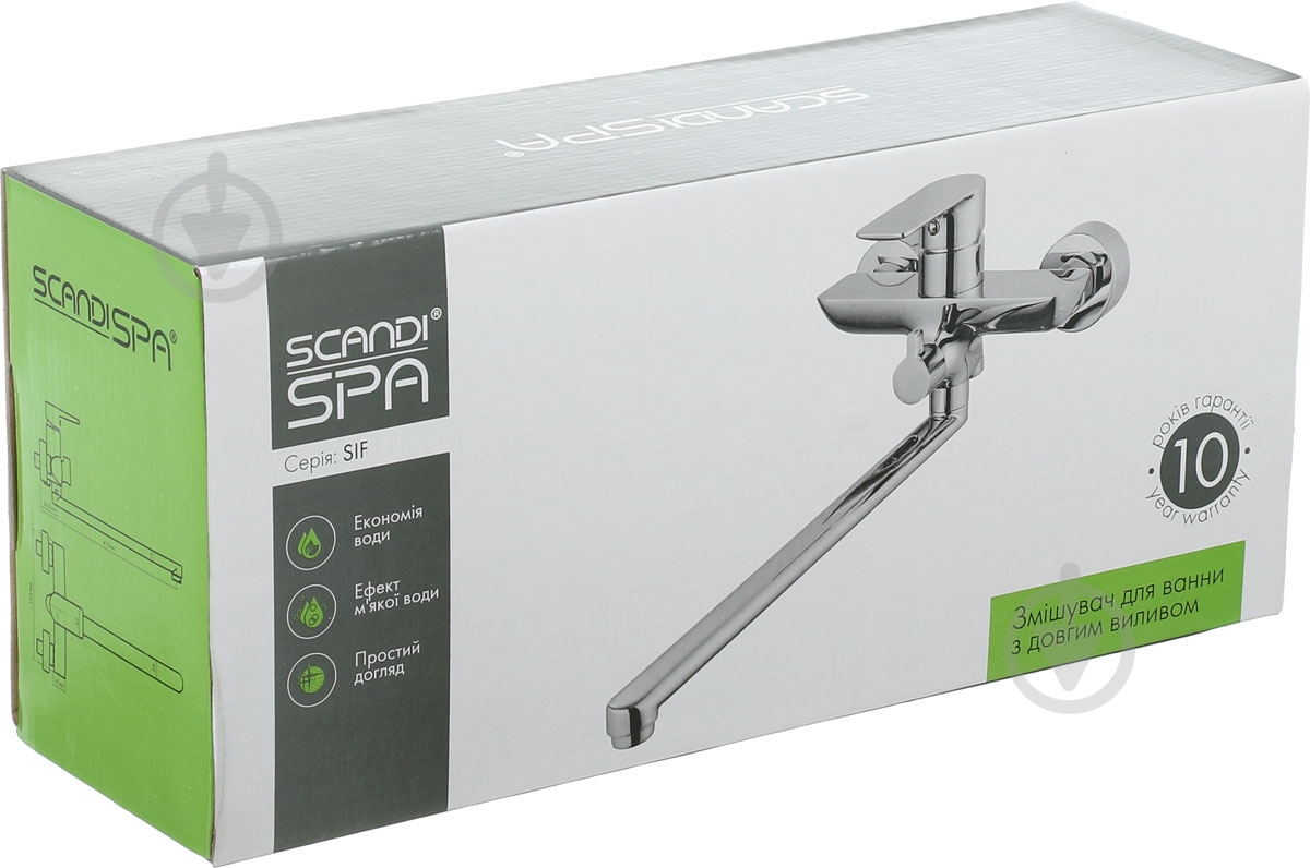 Смеситель для ванны ScandiSPA FF35219-22 - фото 2 Смеситель для ванны ScandiSPA FF35219-22 - фото 2