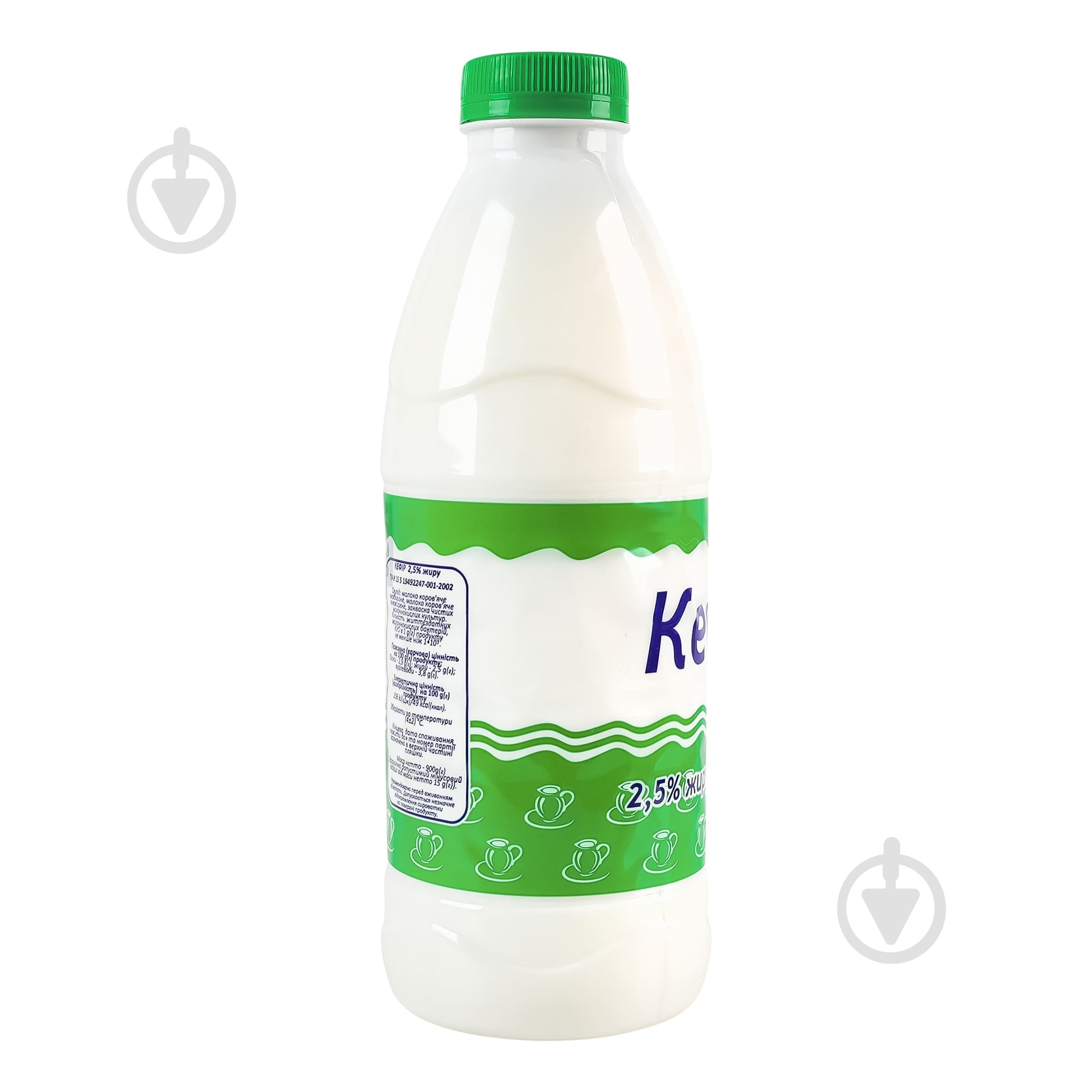 Кефир Дживальдіс 2,5% бутылка 4820164090312 900 г - фото 2