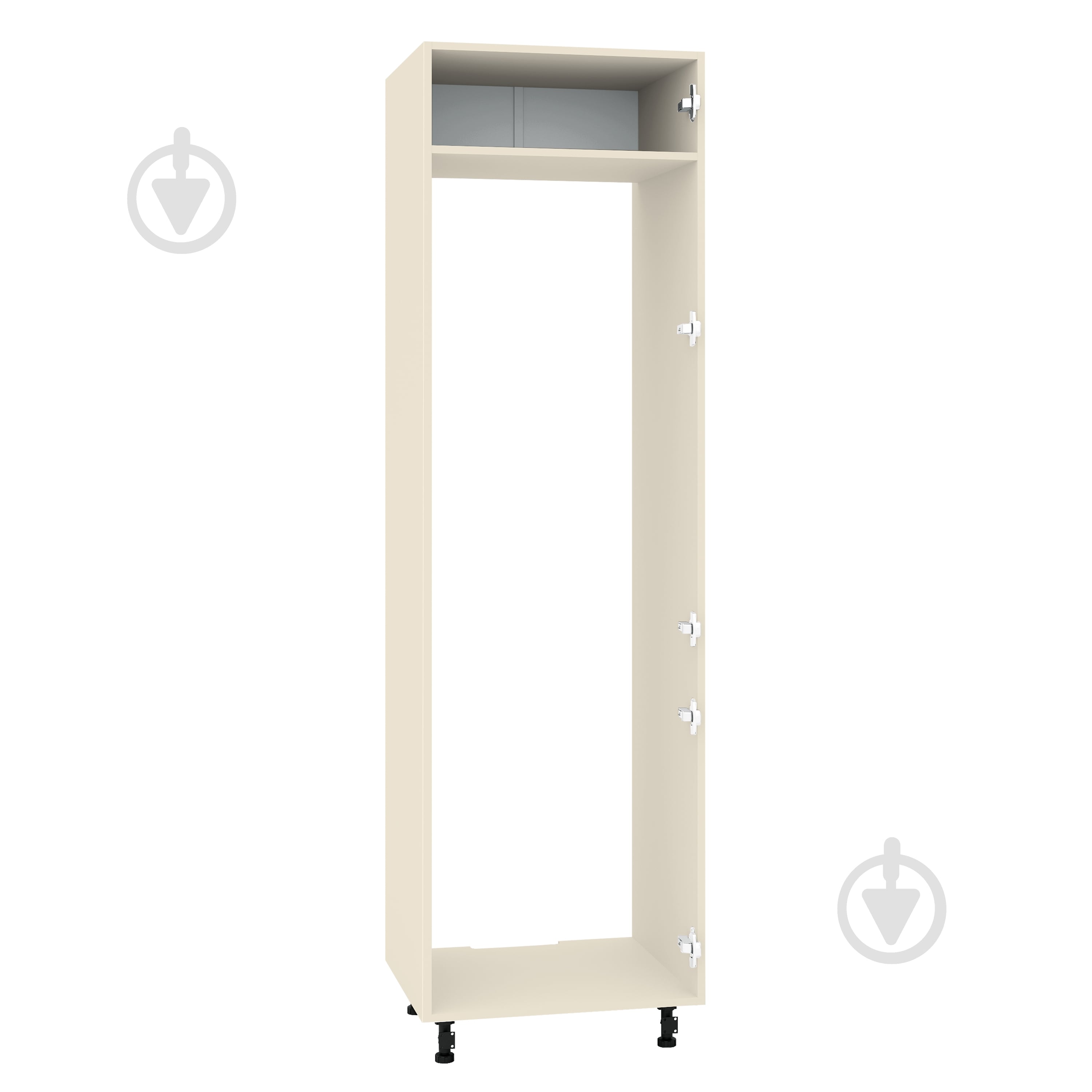 Шафа під холодильник LuxeForm 600x2140x560 мм крем - фото 1