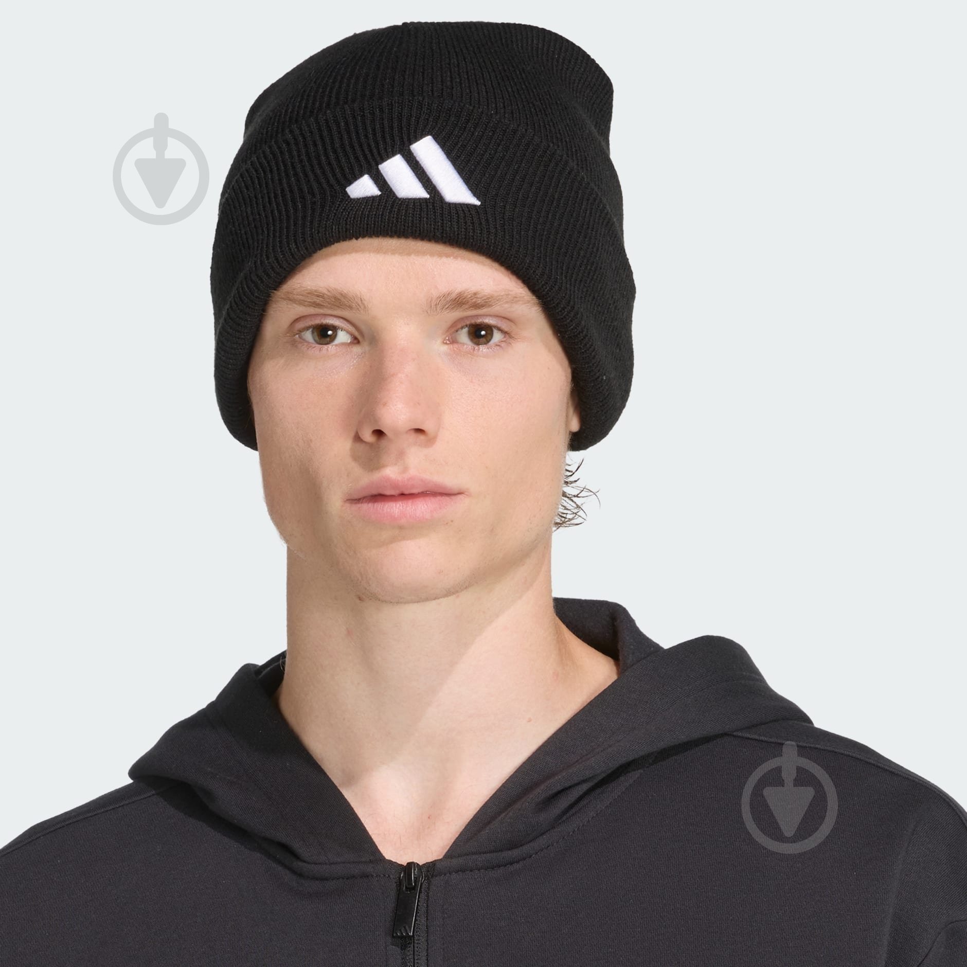 Шапка Adidas NEW LOG BEA CUF JM0428 р.OSFW черный - фото 1 Шапка Adidas NEW LOG BEA CUF JM0428 р.OSFW черный - фото 1