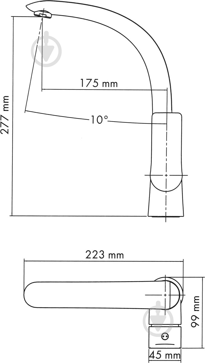 Смеситель для кухни ScandiSPA Sif FF35219-5 - фото 3 Смеситель для кухни ScandiSPA Sif FF35219-5 - фото 3