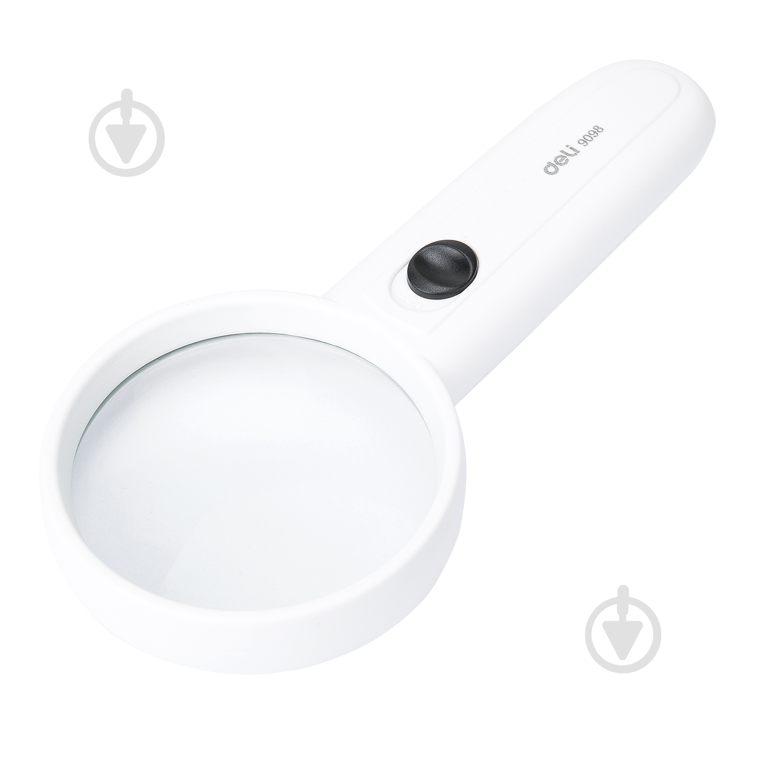 Лупа ручная 9098 белая 65 мм Deli - фото 4