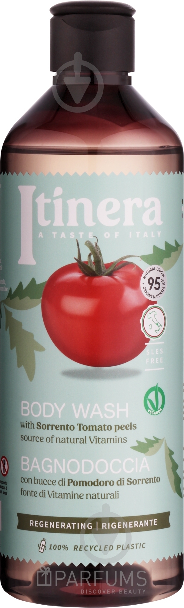 Гель для душа Itinera Томат 370 мл - фото 1 Гель для душа Itinera Томат 370 мл - фото 1