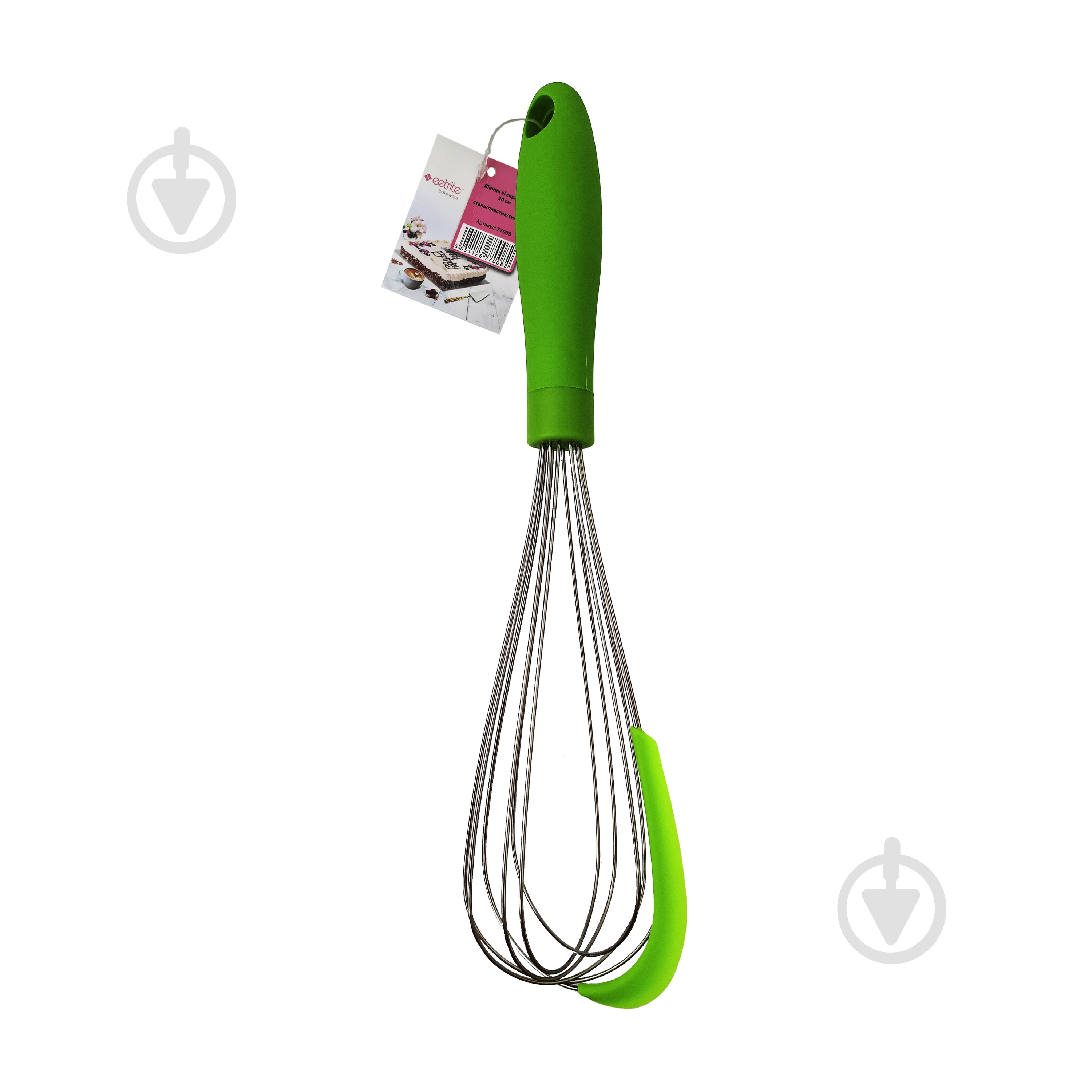 Вінчик Fackelmann зі скребком 30 см 77008 - фото 2