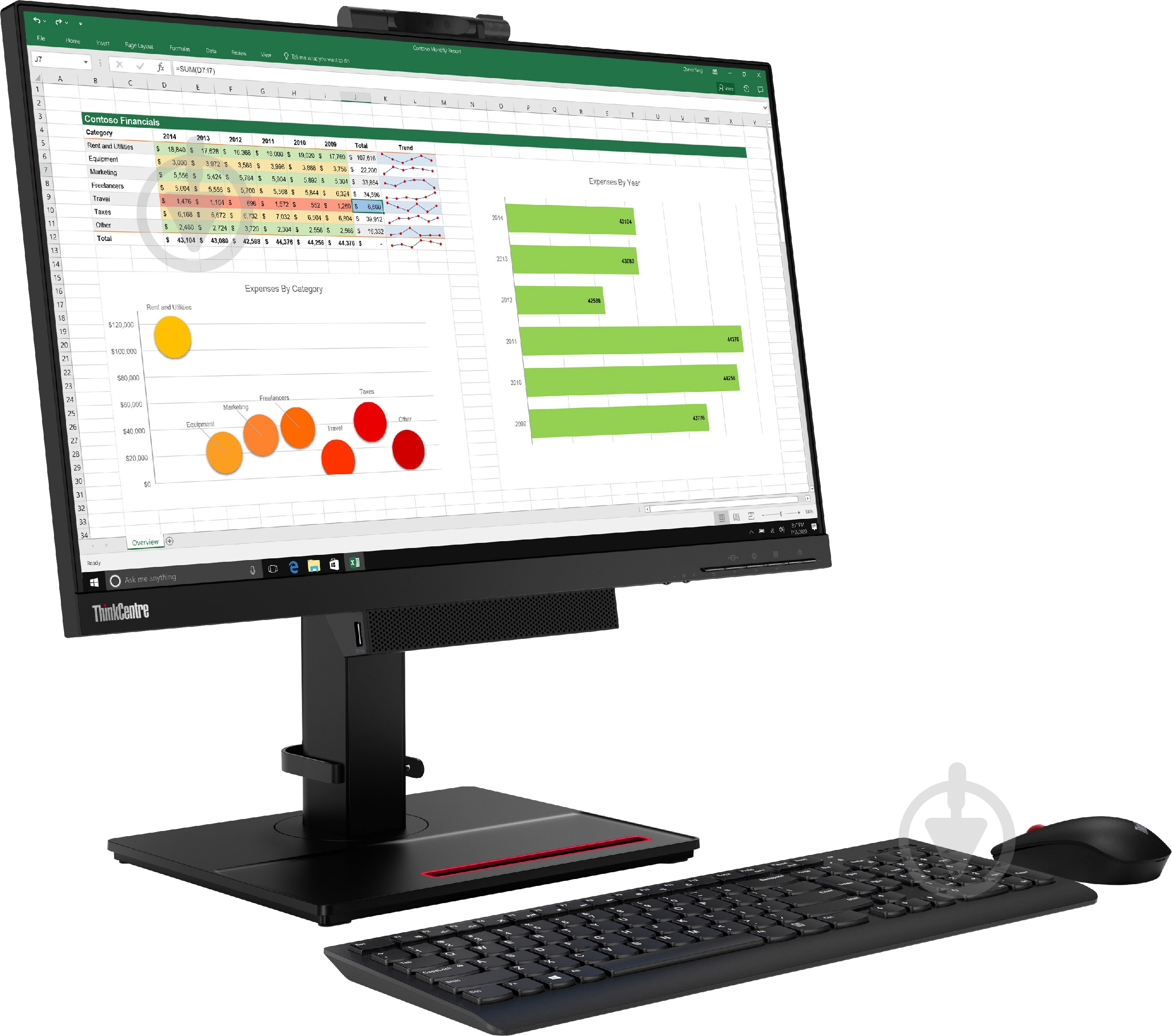 Монитор Lenovo ThinkCentre TIO 24 Gen 4 23,8" (11GDPAT1UA) - фото 2 Монитор Lenovo ThinkCentre TIO 24 Gen 4 23,8" (11GDPAT1UA) - фото 2