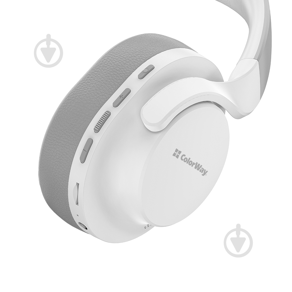 Наушники ColorWay white/grey (CW-HBT02WT) - фото 6