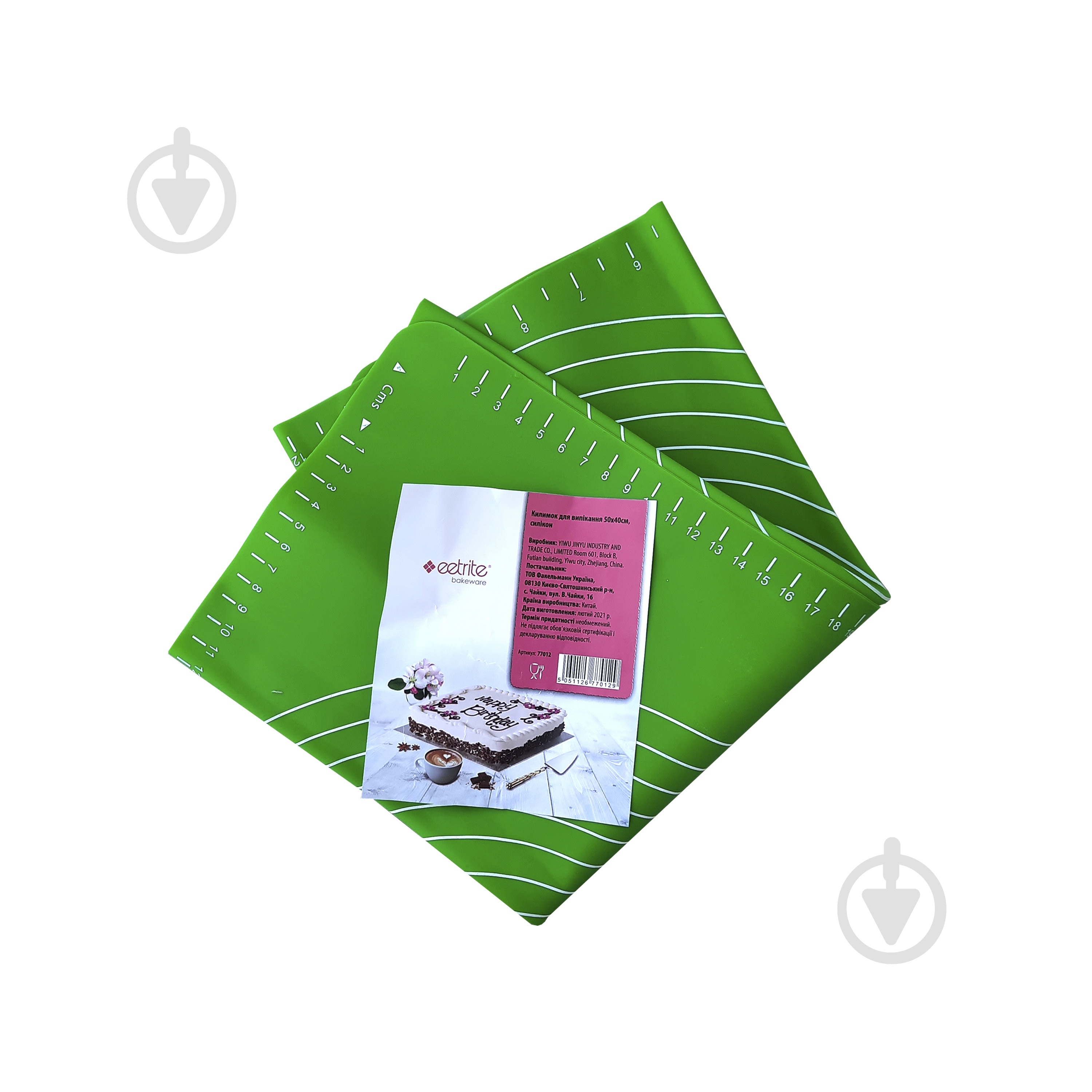 Коврик для выпекания Fackelmann 50х40 см 77012 - фото 2 Коврик для выпекания Fackelmann 50х40 см 77012 - фото 2