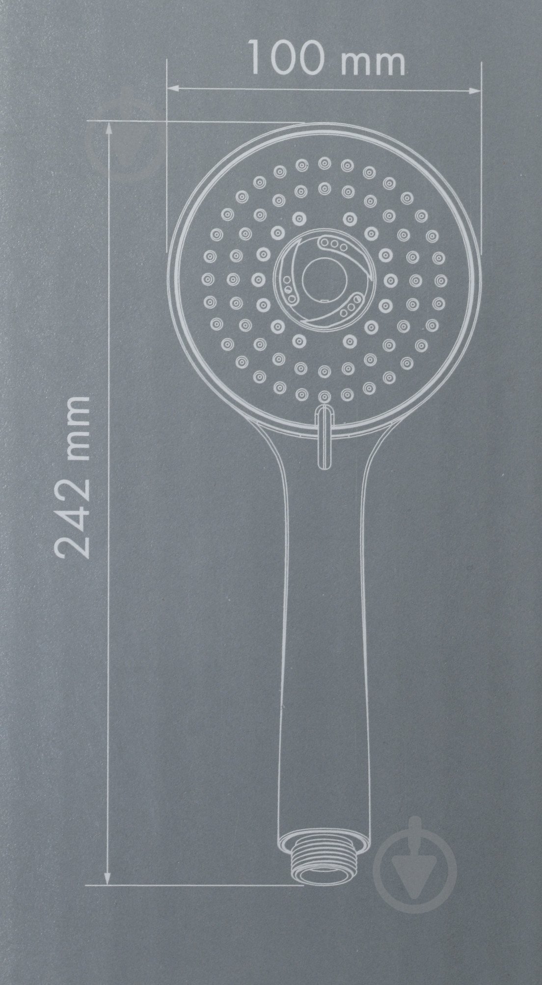 Ручной душ ScandiSPA Edda FS39767 - фото 4