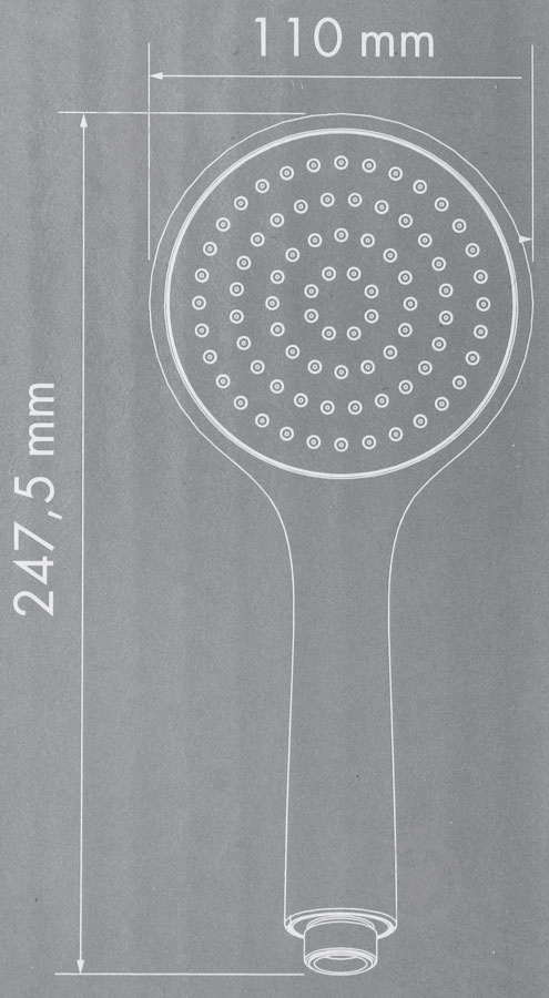 Ручной душ ScandiSPA Jord FS19122 - фото 4 Ручной душ ScandiSPA Jord FS19122 - фото 4