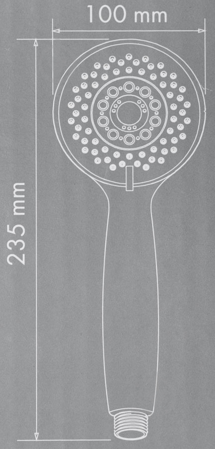 Ручной душ ScandiSPA Skadi FS31053 - фото 4 Ручной душ ScandiSPA Skadi FS31053 - фото 4