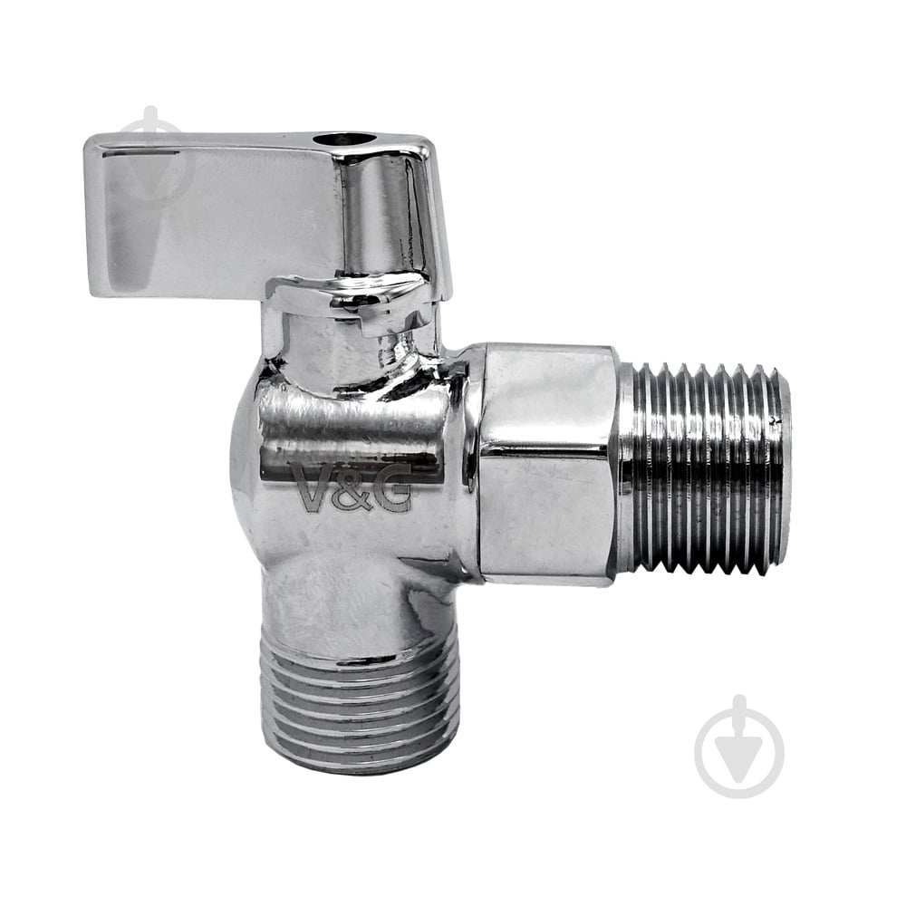 Кран шаровой V&G VALOGIN 1/2"х1/2" для подключения сантехнических приборов VG-501101 - фото 2 Кран шаровой V&G VALOGIN 1/2"х1/2" для подключения сантехнических приборов VG-501101 - фото 2