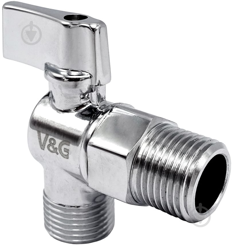 Кран шаровой V&G VALOGIN 1/2"х1/2" для подключения сантехнических приборов VG-501101 - фото 1 Кран шаровой V&G VALOGIN 1/2"х1/2" для подключения сантехнических приборов VG-501101 - фото 1
