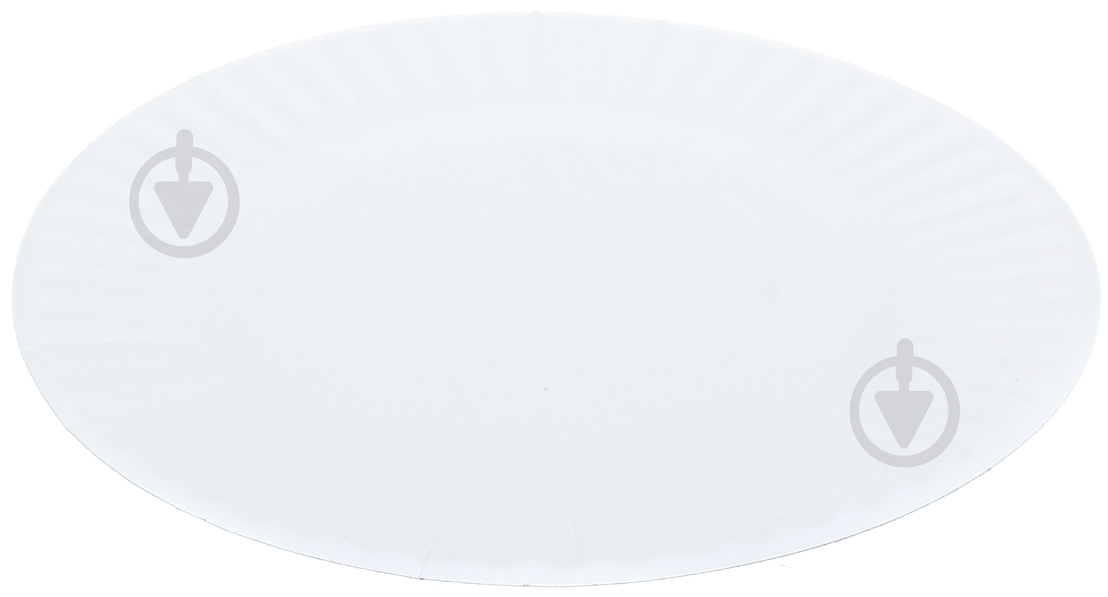 Тарелка одноразовая бумажная белая 18 см Weekend 100 шт. - фото 3