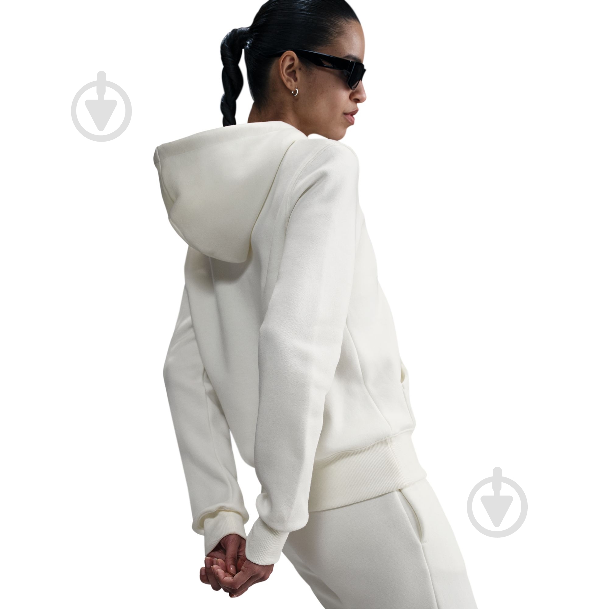 Джемпер Nike W NSW PHNX FLC STD PO HOODIE HF6839-133 р.S бежевий - фото 5 Джемпер Nike W NSW PHNX FLC STD PO HOODIE HF6839-133 р.S бежевий - фото 5