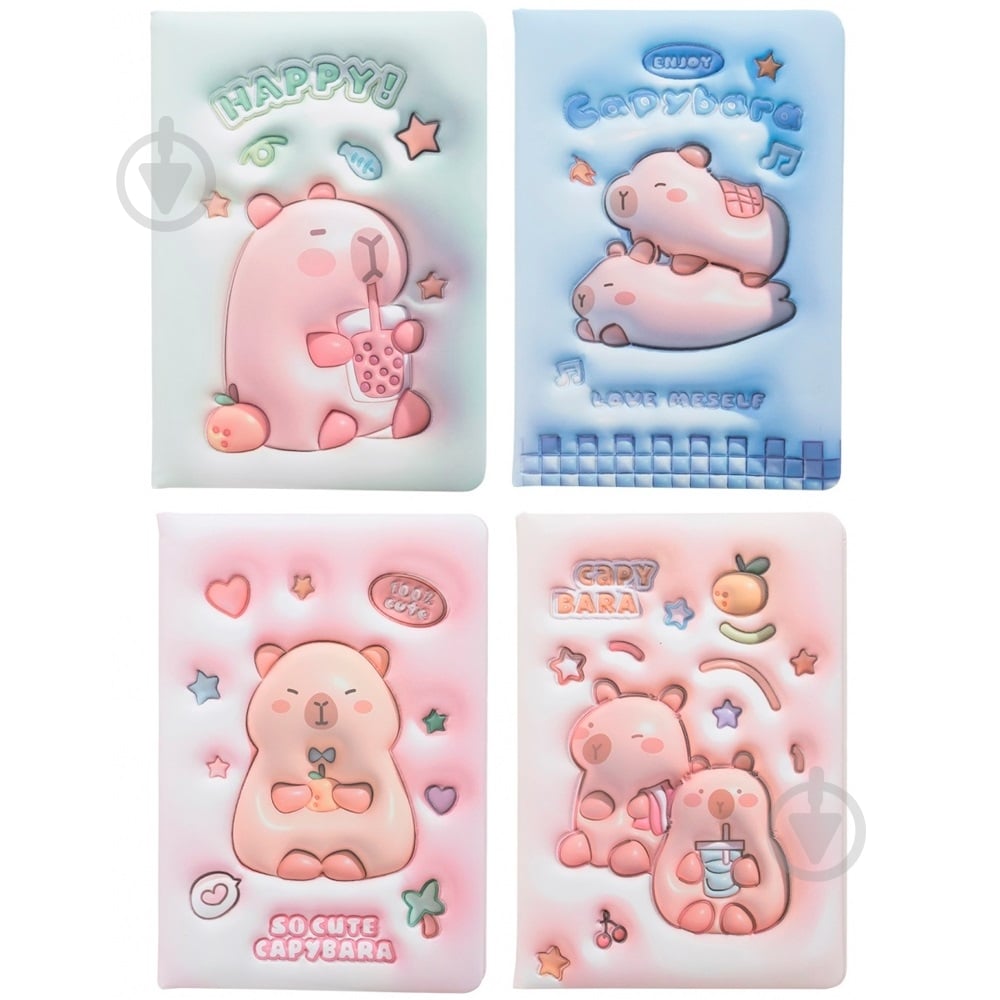 Блокнот Forme Capybara Soft 145 х 210 мм ассорти KIDS Line - фото 1