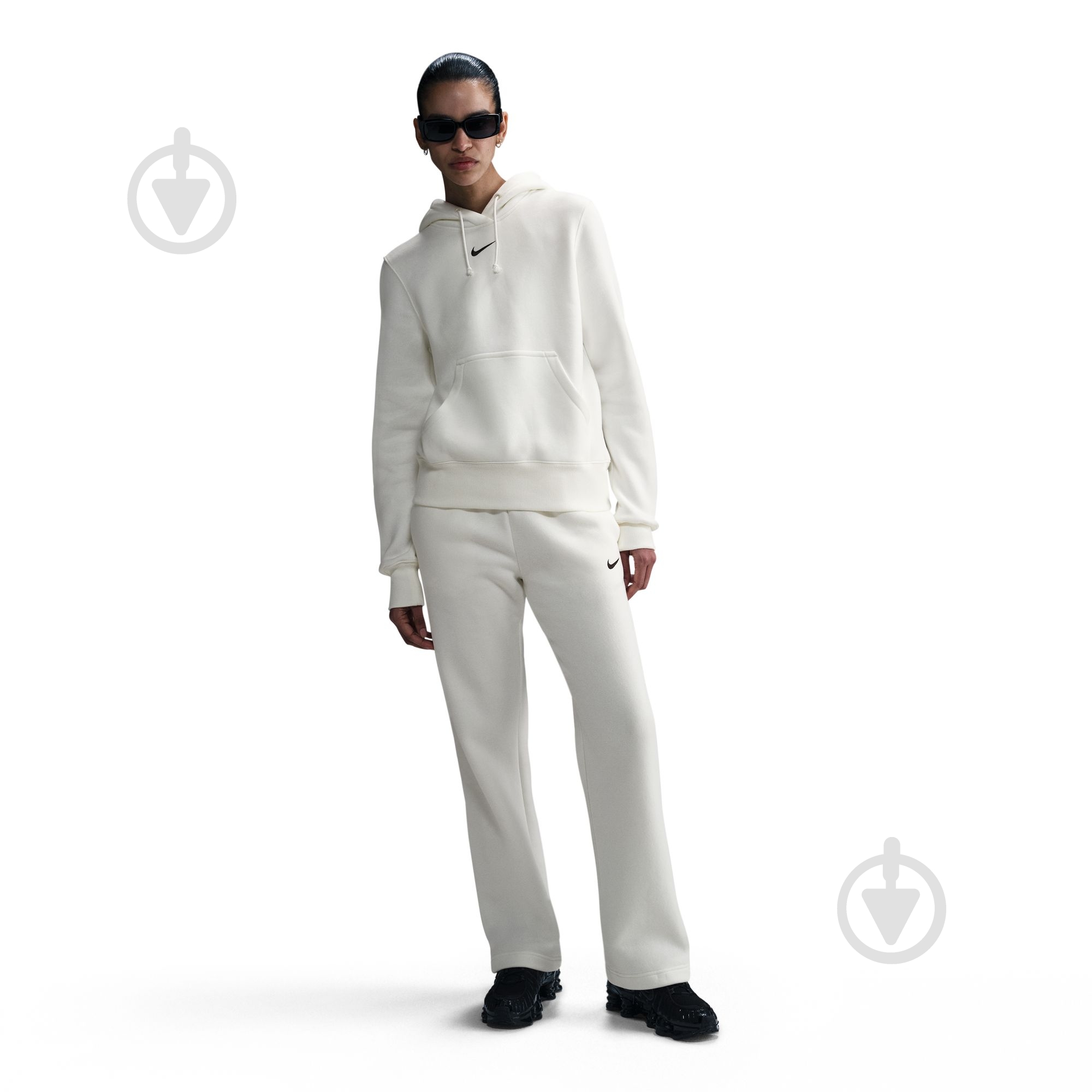 Джемпер Nike W NSW PHNX FLC STD PO HOODIE HF6839-133 р.XL бежевий - фото 2 Джемпер Nike W NSW PHNX FLC STD PO HOODIE HF6839-133 р.XL бежевий - фото 2