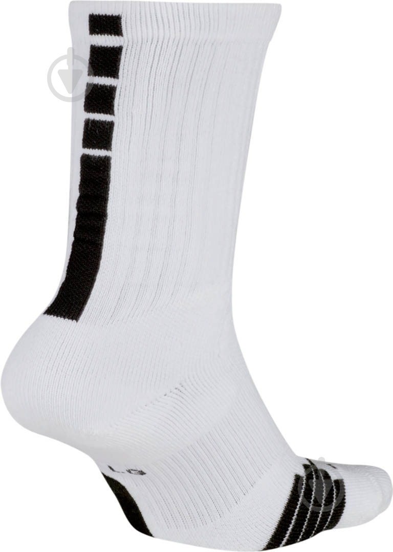 Носки Nike ELITE CREW SX7622-100 р.42-46 белый - фото 2