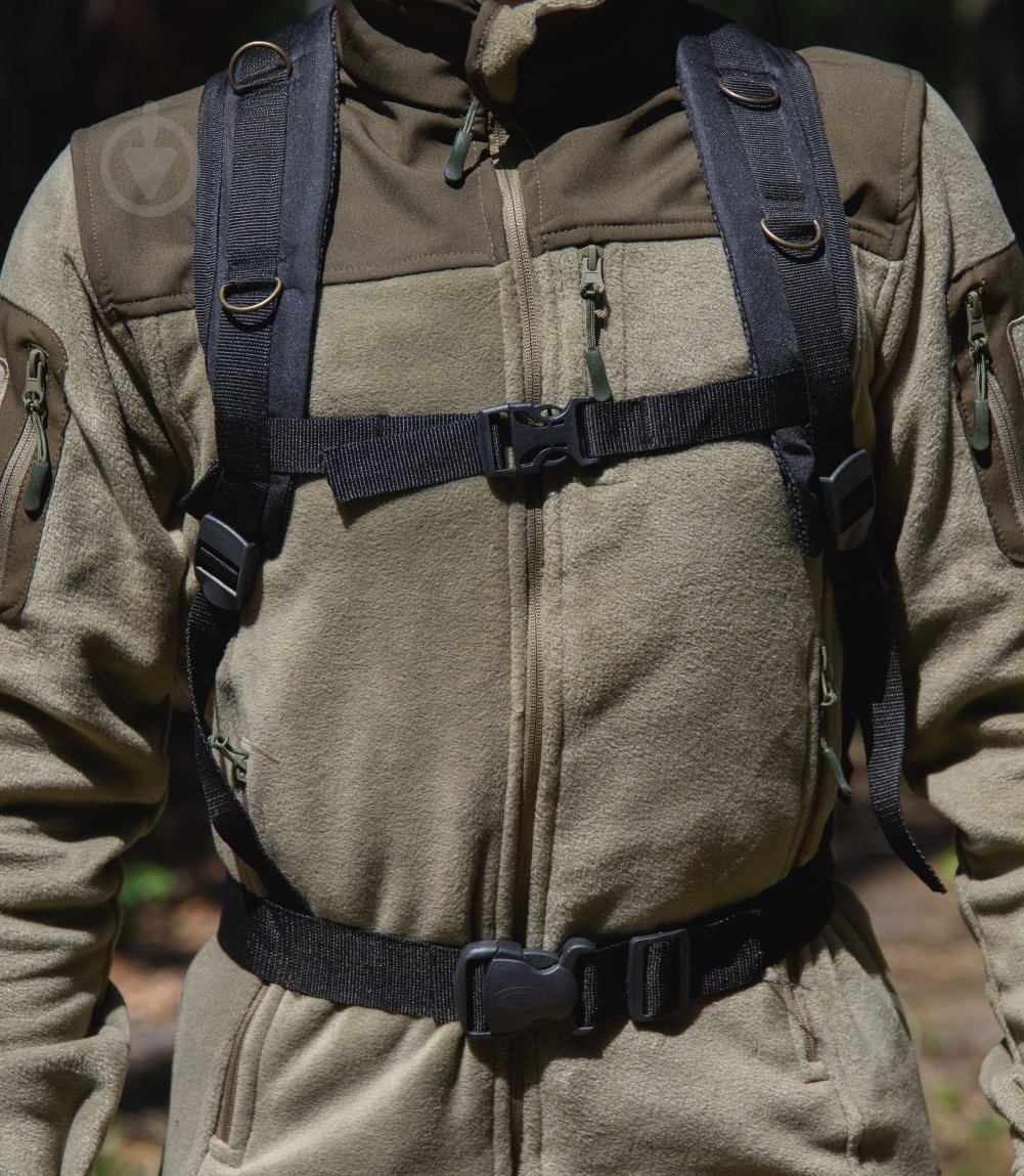 Рюкзак тактичний Accord Tactical 45l, чорний - фото 4